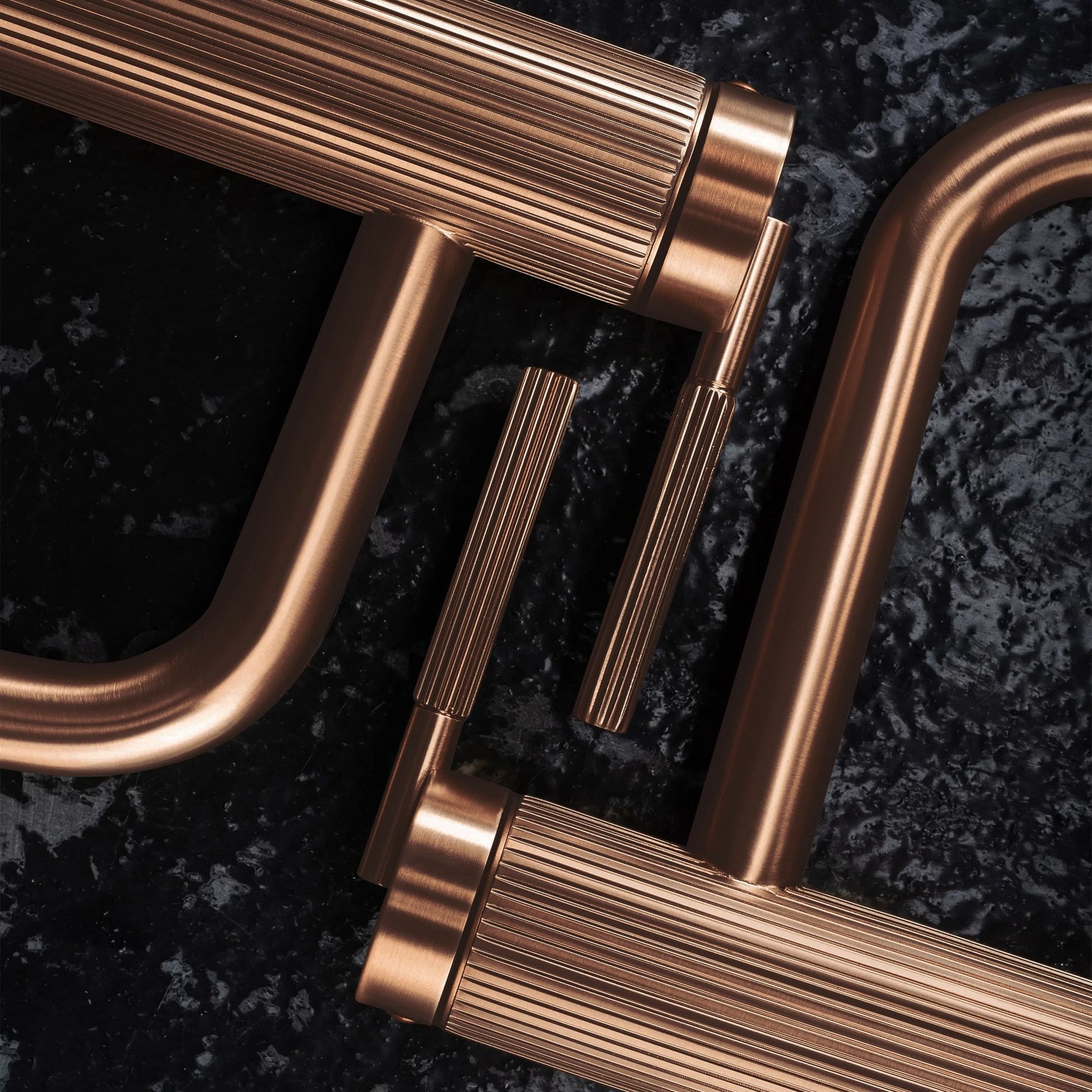 Baterie Pentru Baie Rea Argon Brush Copper Low  6