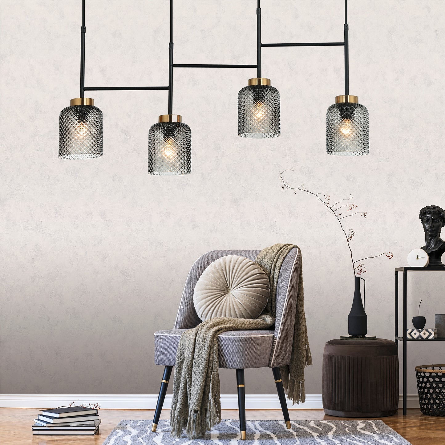 Lampă De Tavan APP1266-4CP  2