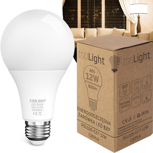 Bec cu LED RSL026 E27 12W Warm  1