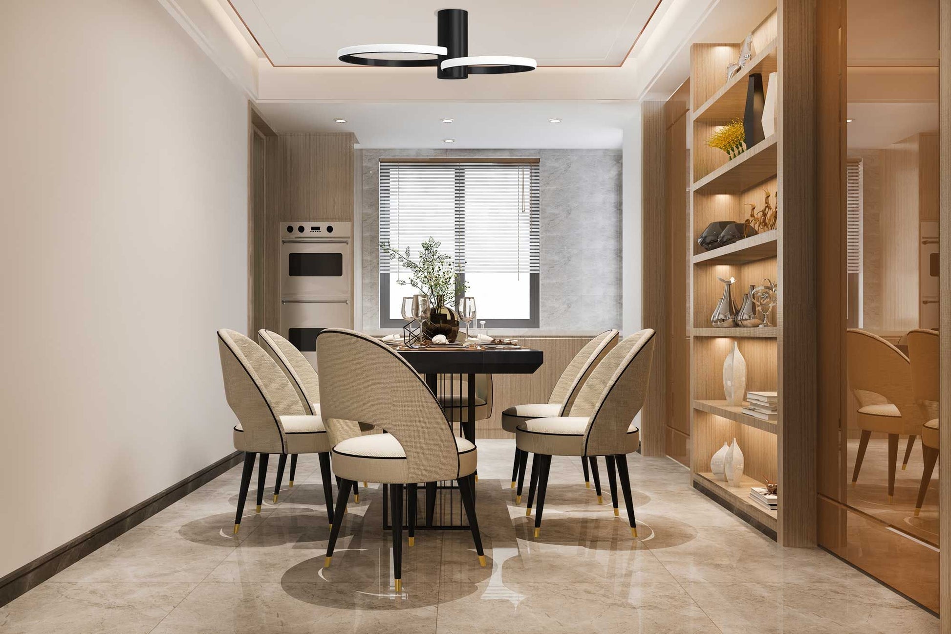 Lampa APP1401-CW Black  3