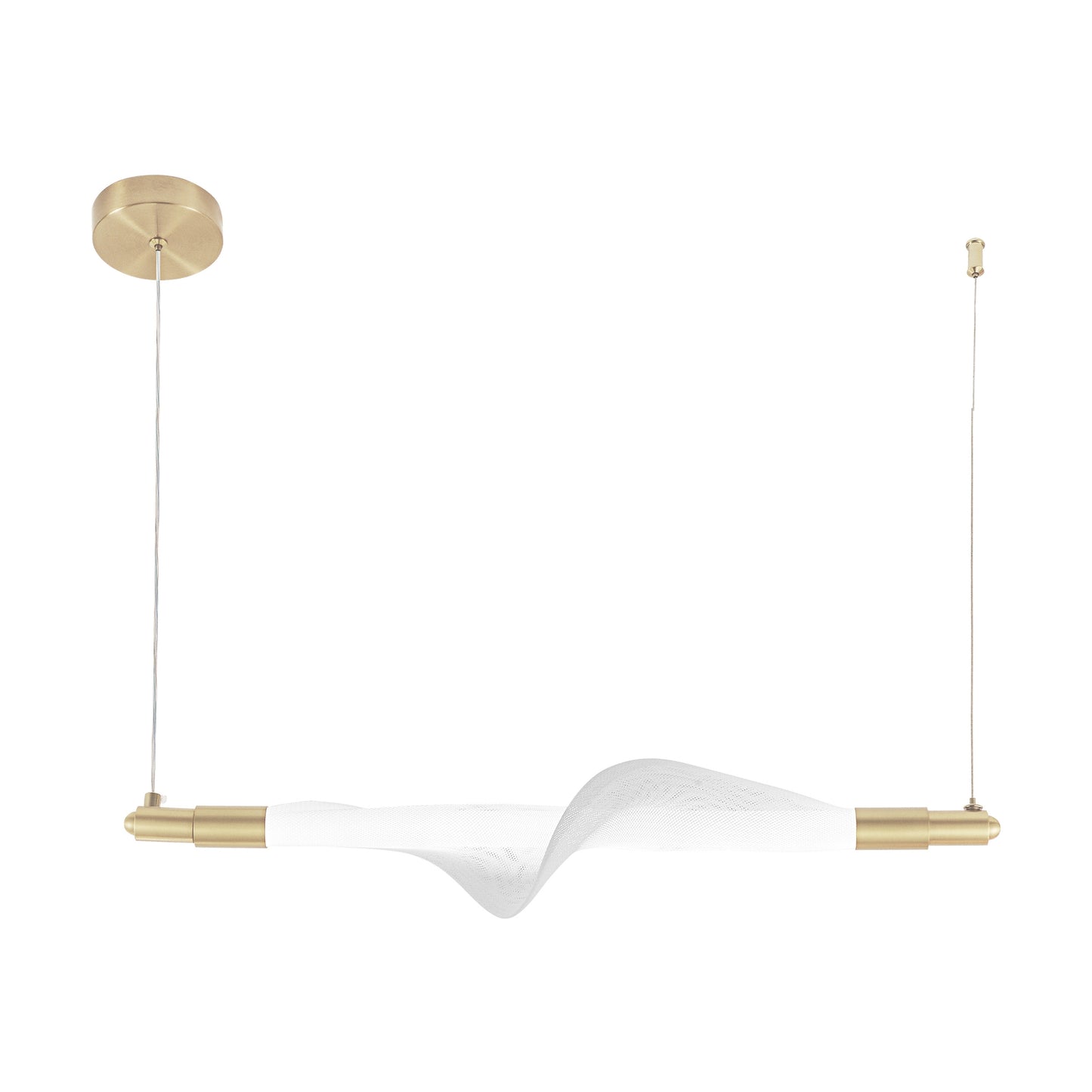 Lampa Led G011-cp White/gold  1