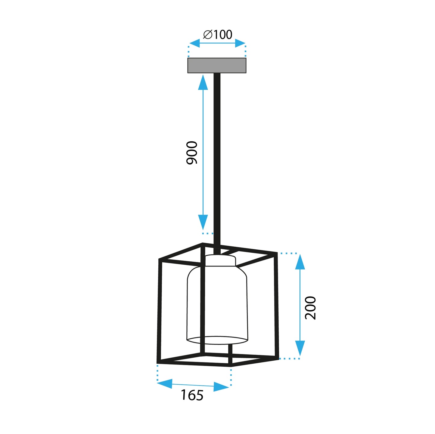 Lampă De Tavan App1265-cp  8