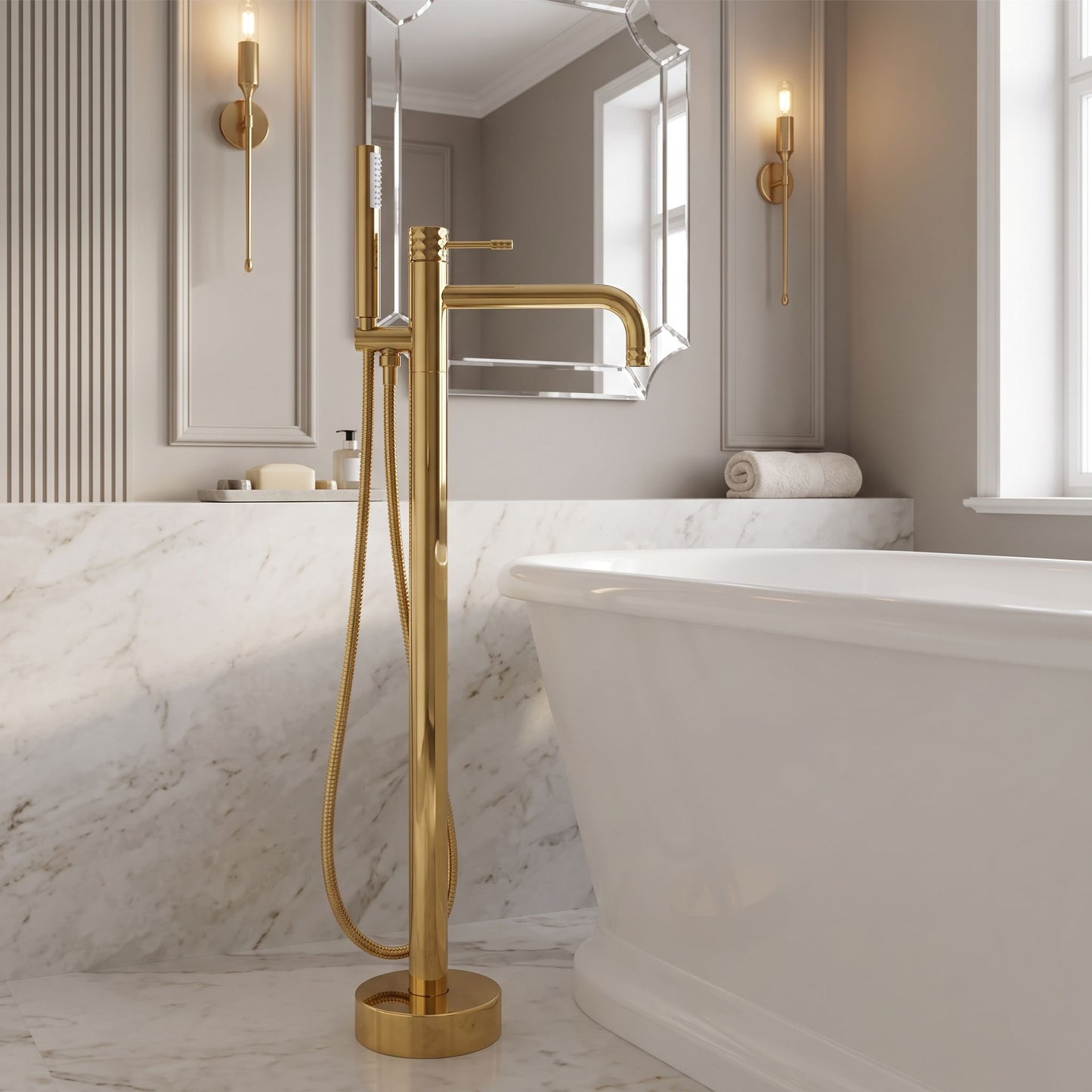Baterie De Podea Rea Lungo Diamond Gold 3