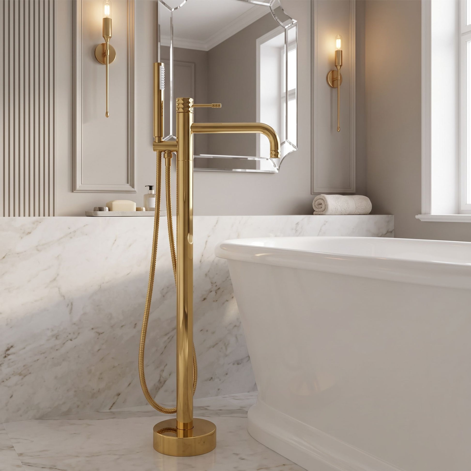 Baterie De Podea Rea Lungo Diamond Gold 3