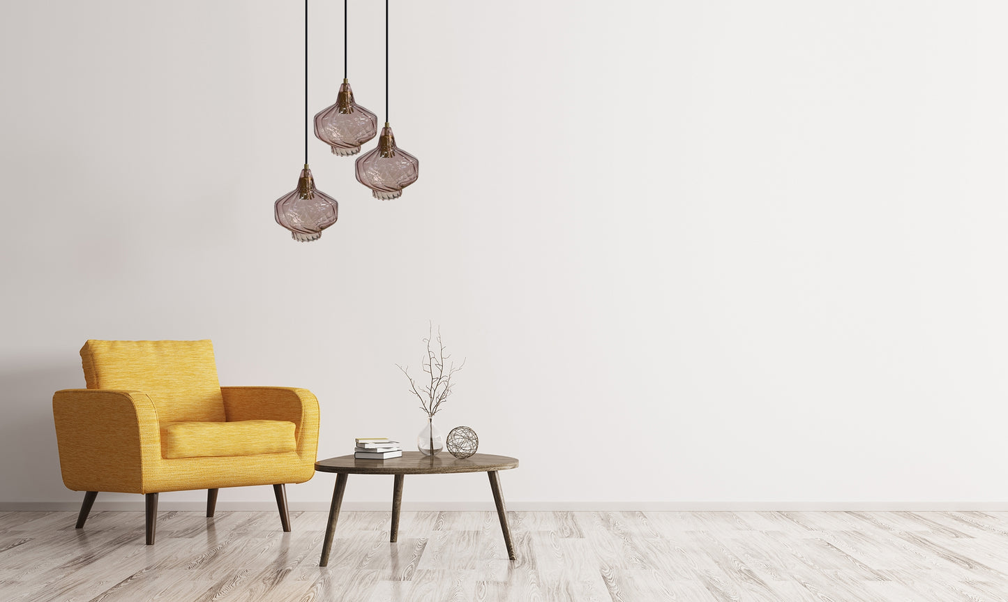 Lampă Suspendată APP1123-1CP Pink  6