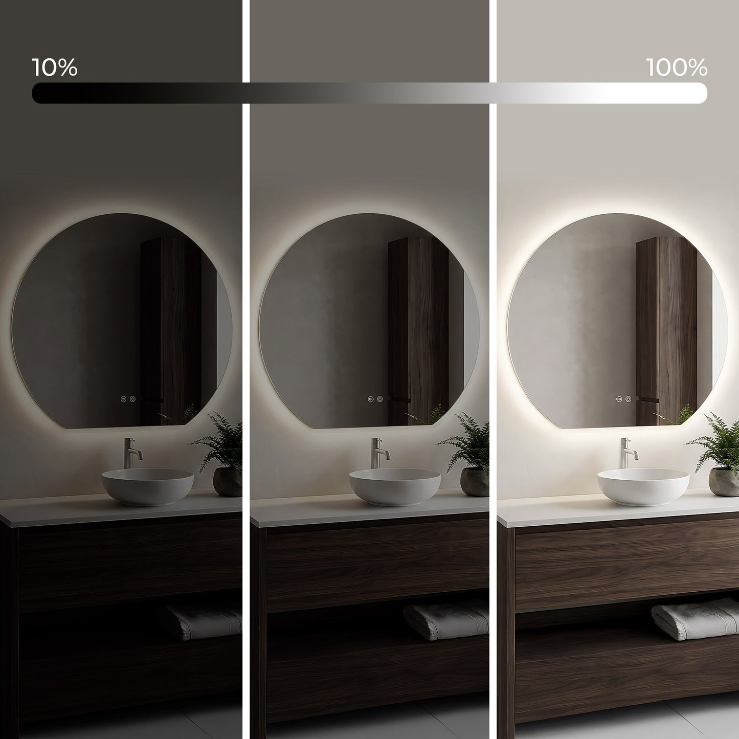 Oglindă LED 70cm Fabio  4