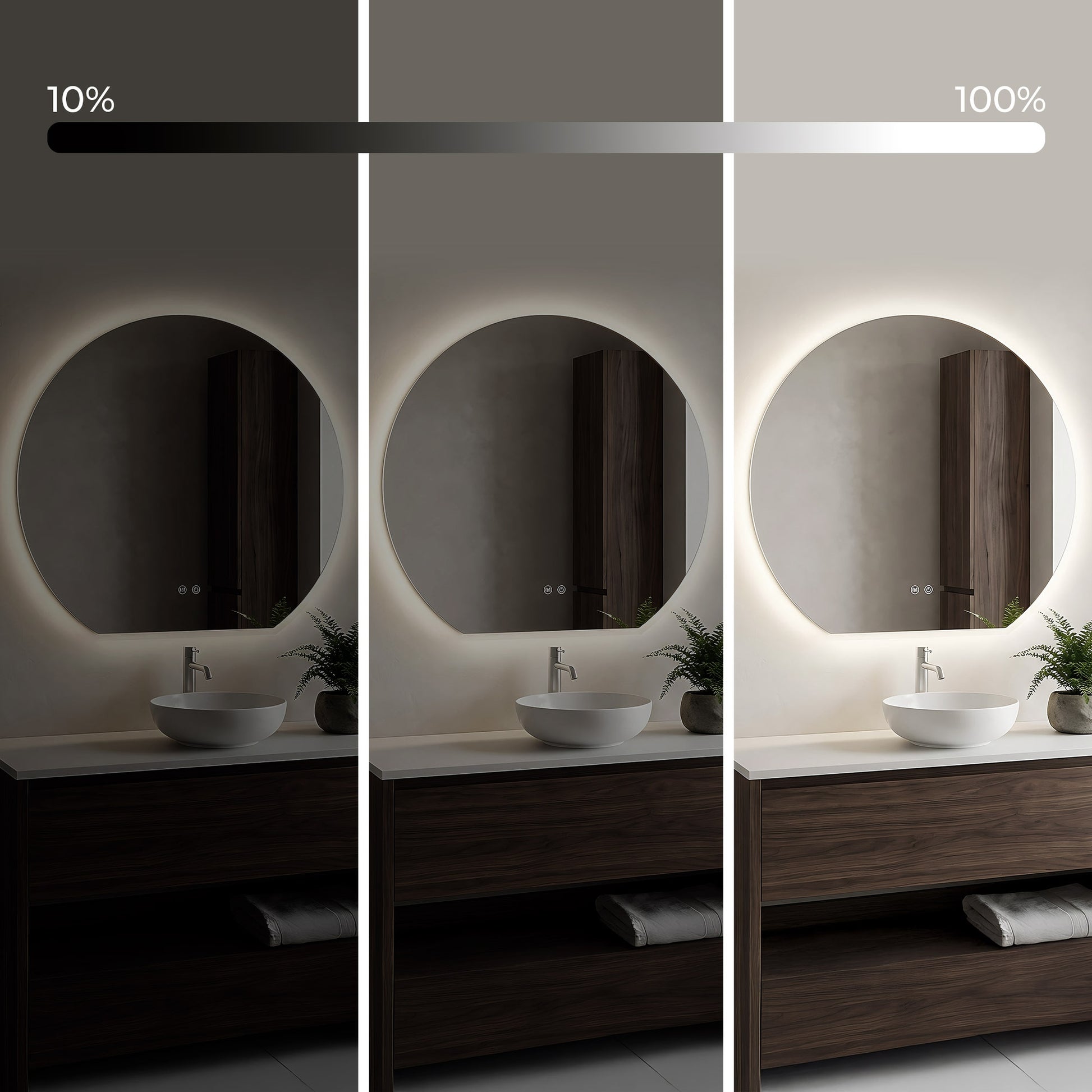 Oglindă LED 70cm Fabio  4