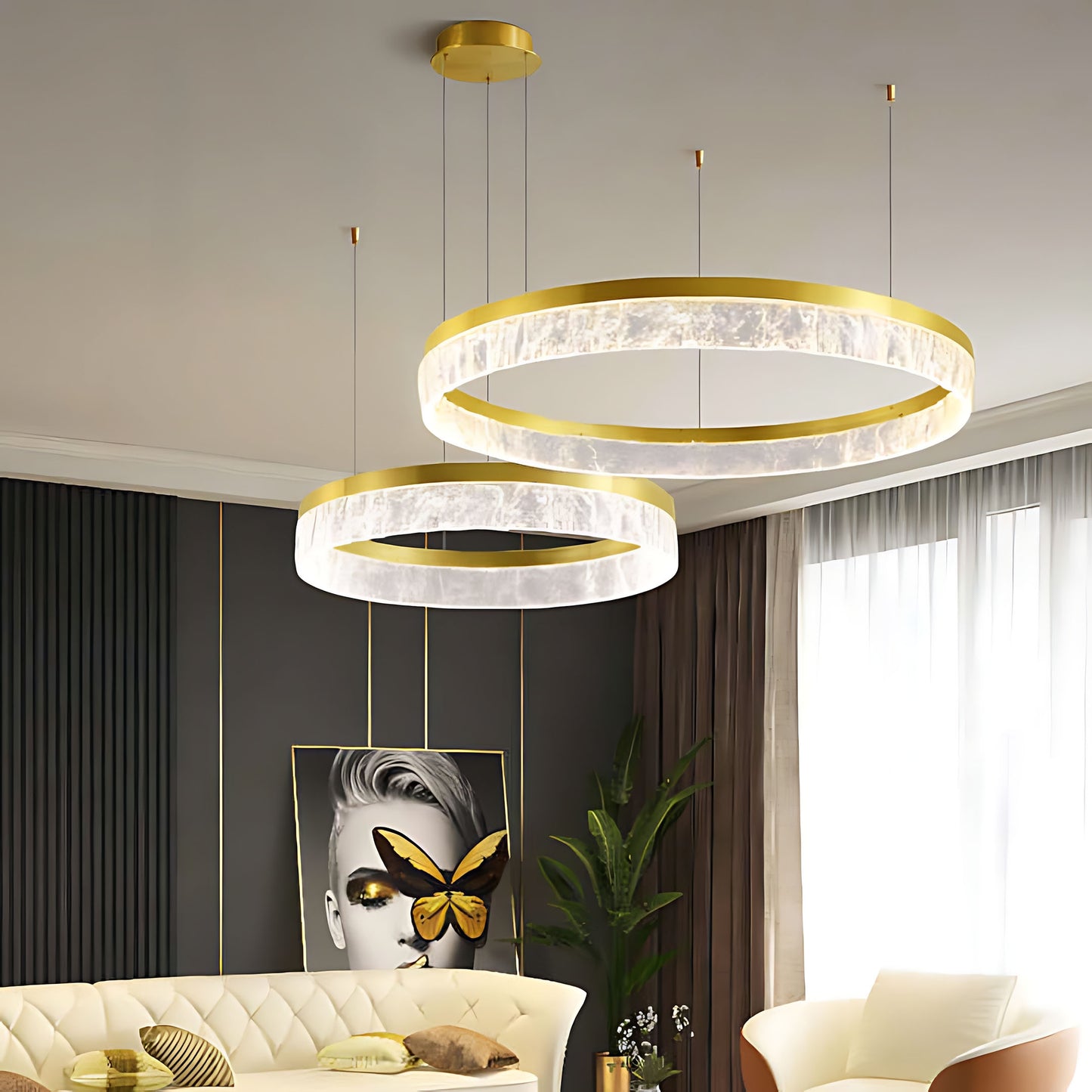 Lampa Led Lhj048-cp2 Gold  2