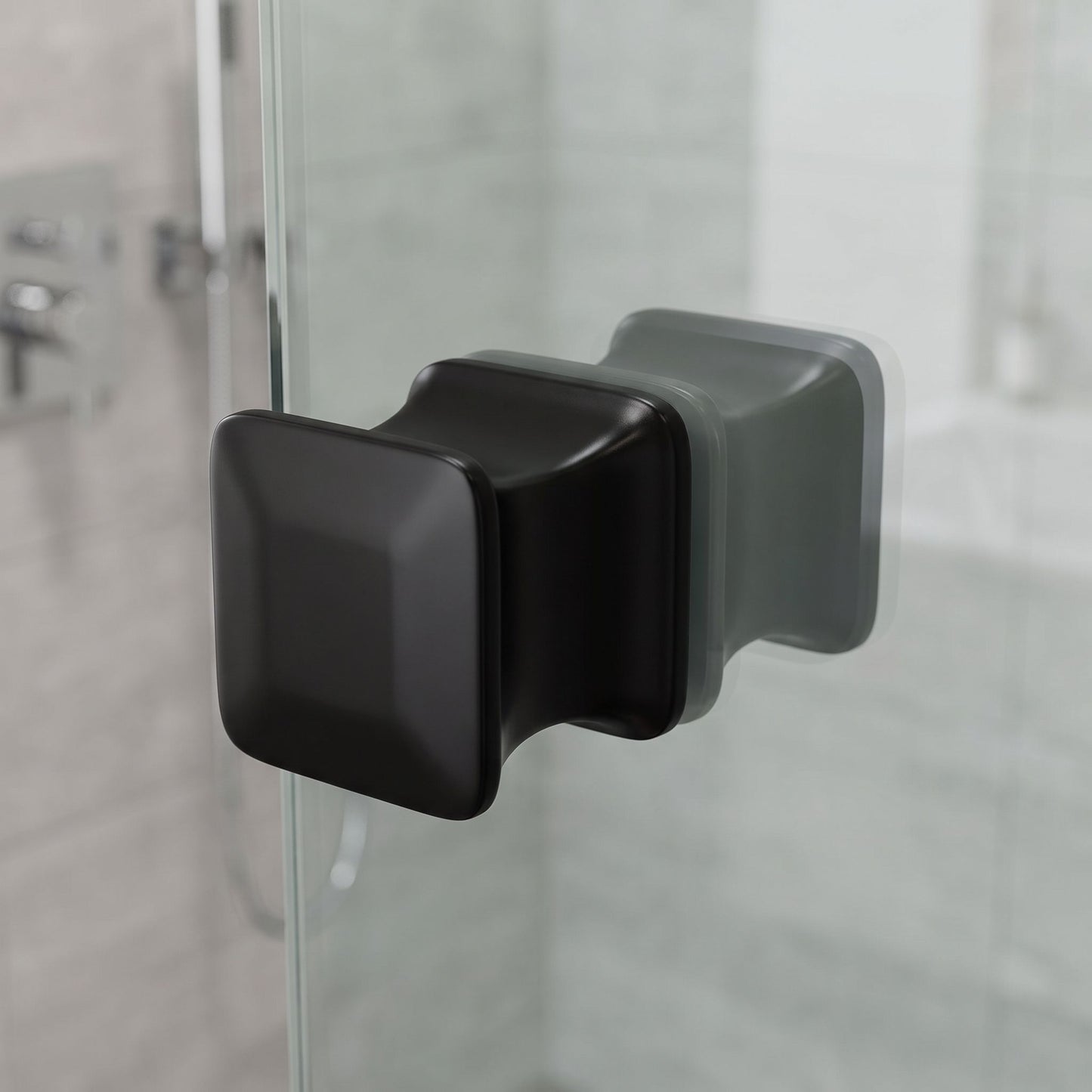 Mâner Pentru Ușa De Duș Rea 04 Black 4