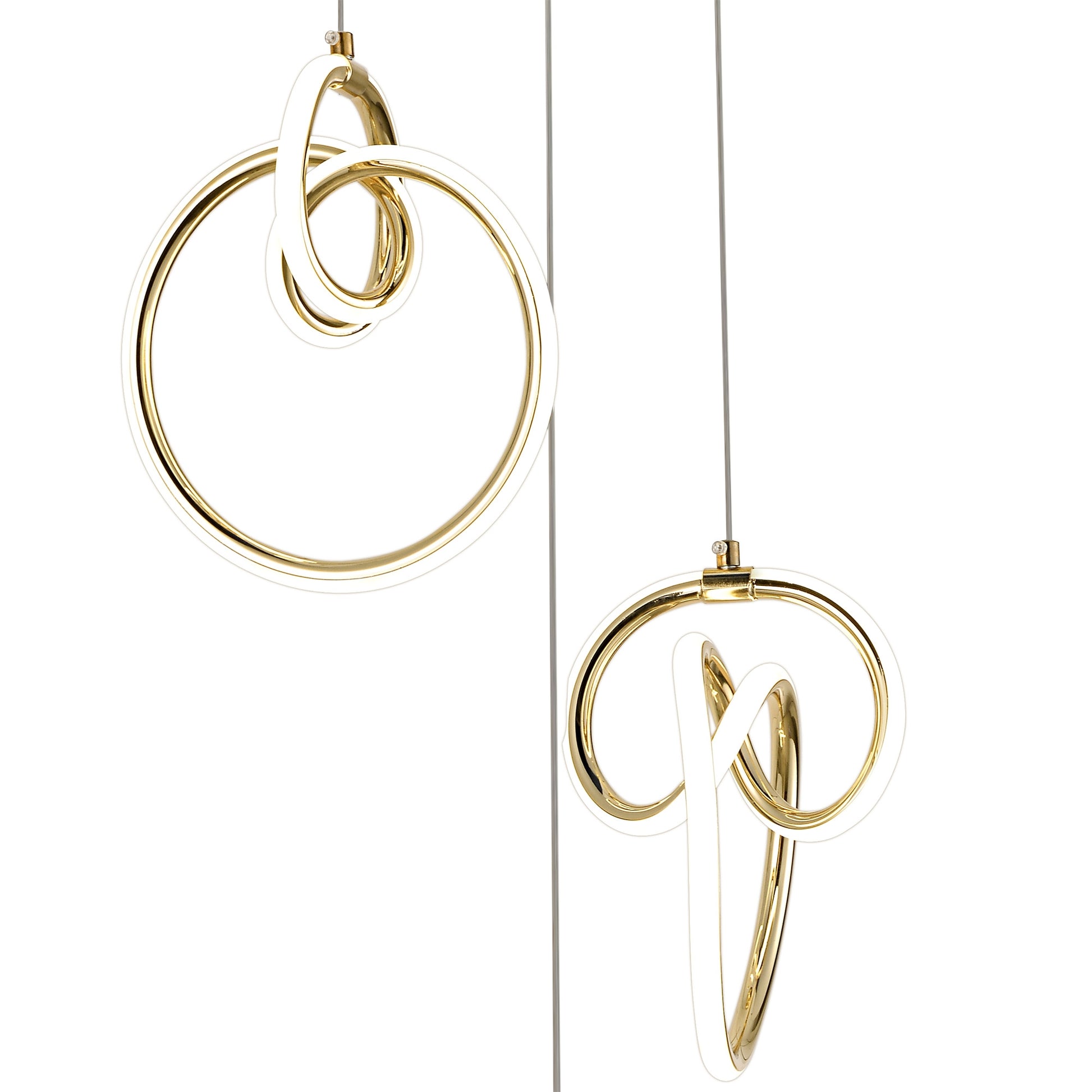 Lampă Suspendată Led G072-3cpr Gold  4