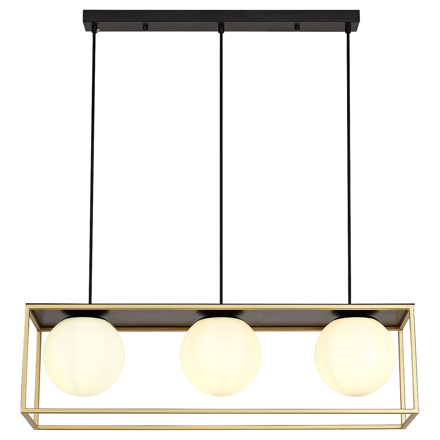 Lustra De Tavan Black Gold APP1164-3CP  1