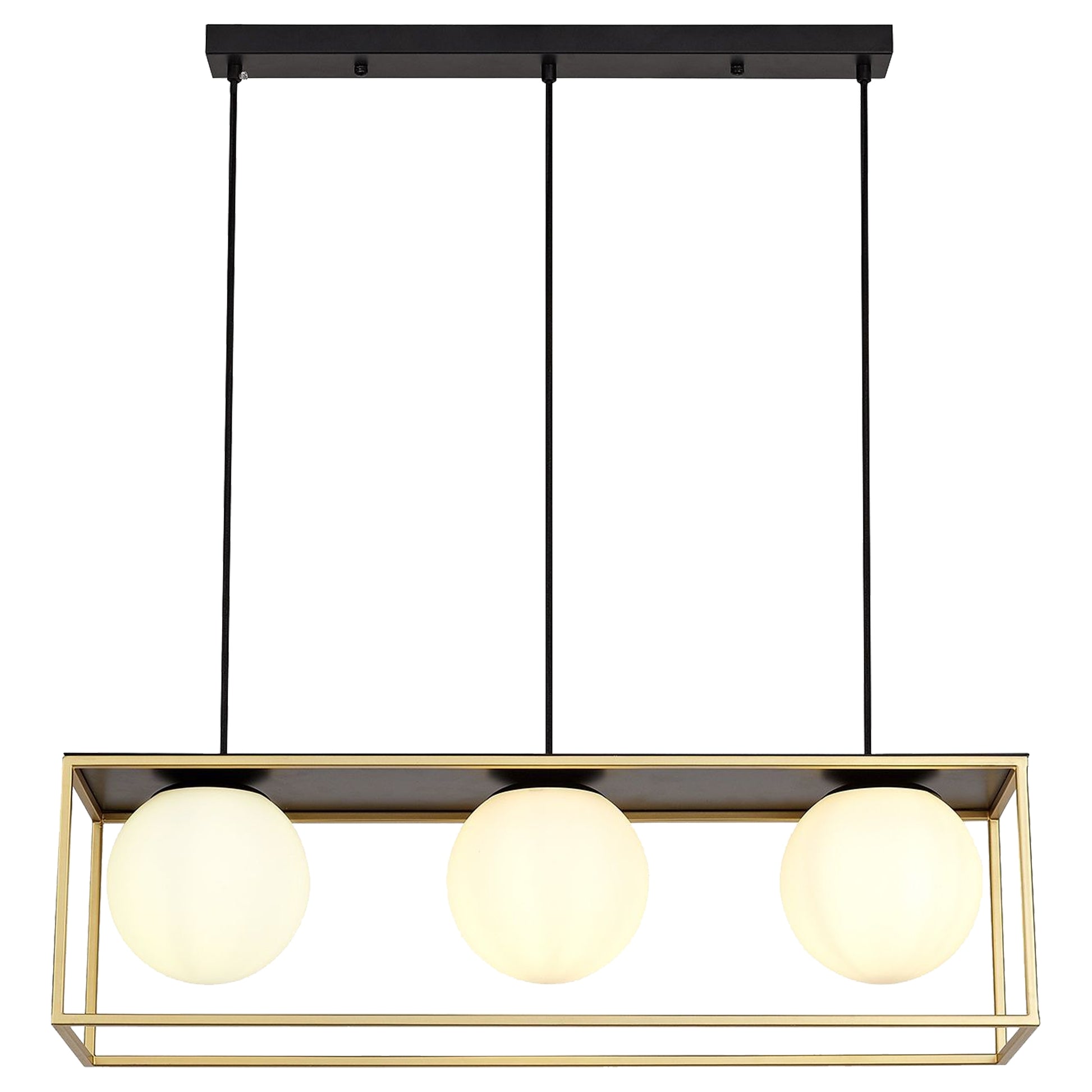 Lustra De Tavan Black Gold APP1164-3CP  1