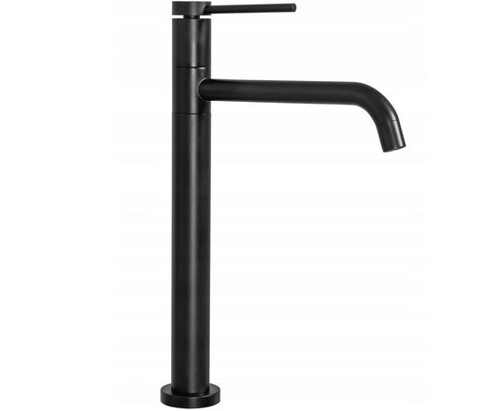 Baterie pentru baie REA Lugano Slim Black High  1