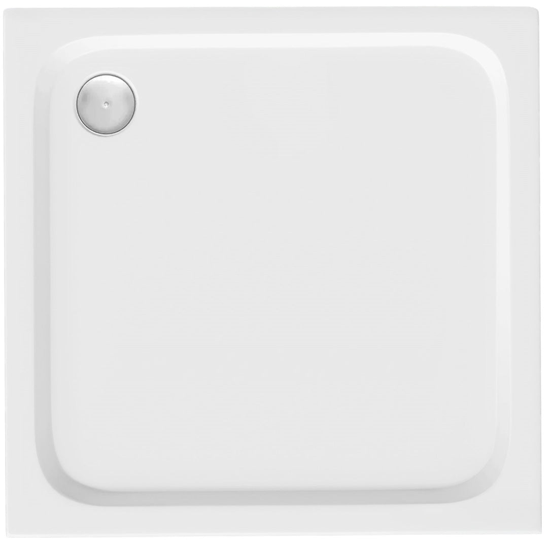 Cada Pentru Dus Din Acril Rea Belmond White 90x90  1