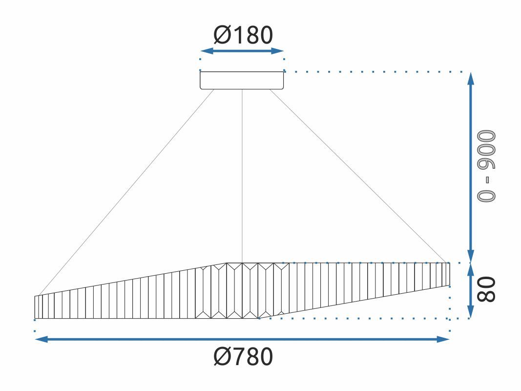 Lustra Tavan LED Cristal APP1202-CP 13