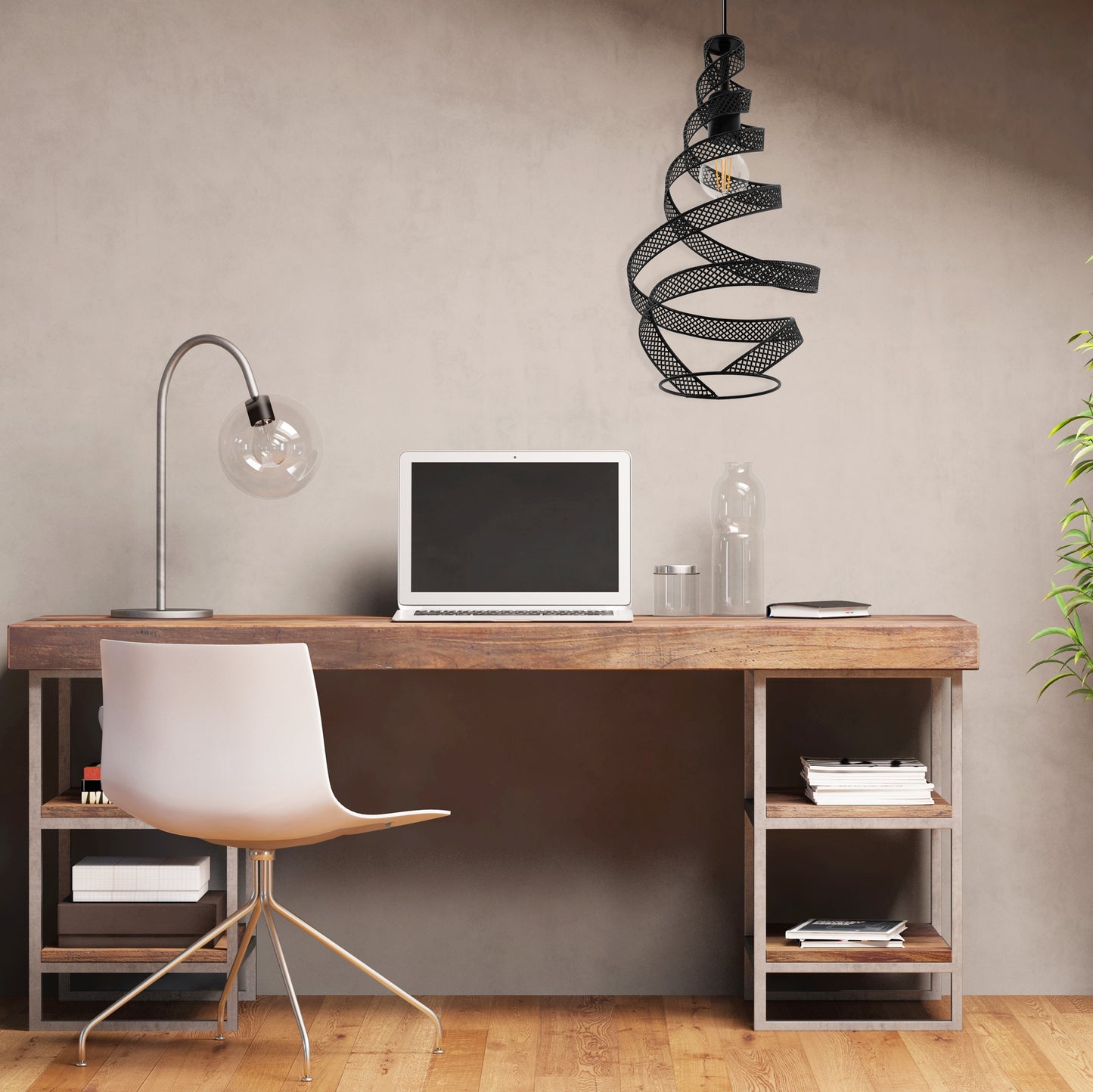 Lampa De Tavan Suspendabila Loft Panglica Lh2063  4