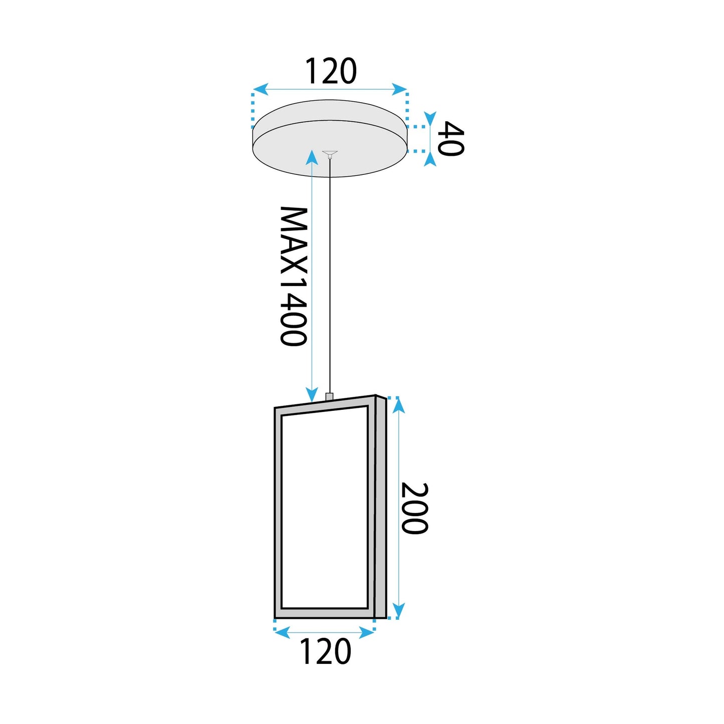 Lampa Led Lhj084-1cp Gold  6