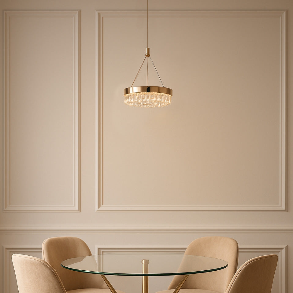 Lampă Suspendată Led Lhj097-cp Gold  4
