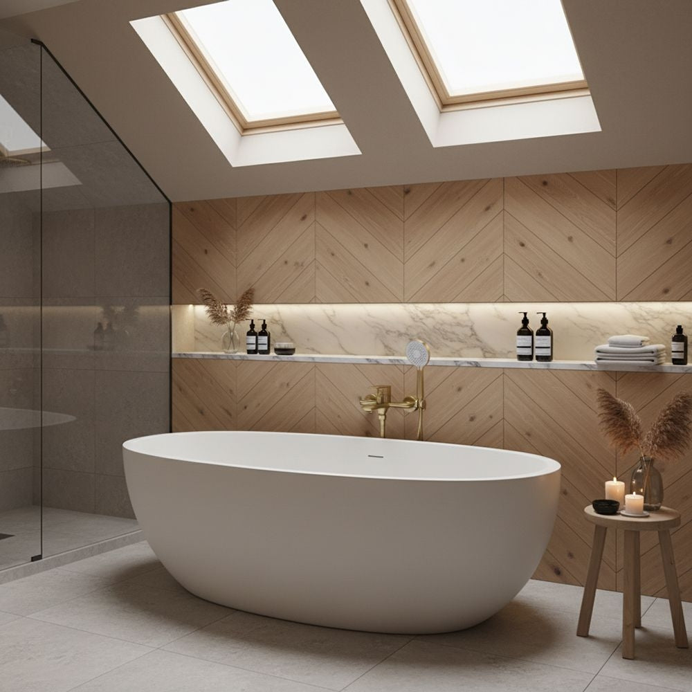 Baterie Cadă Rea Drop Brush Gold  6