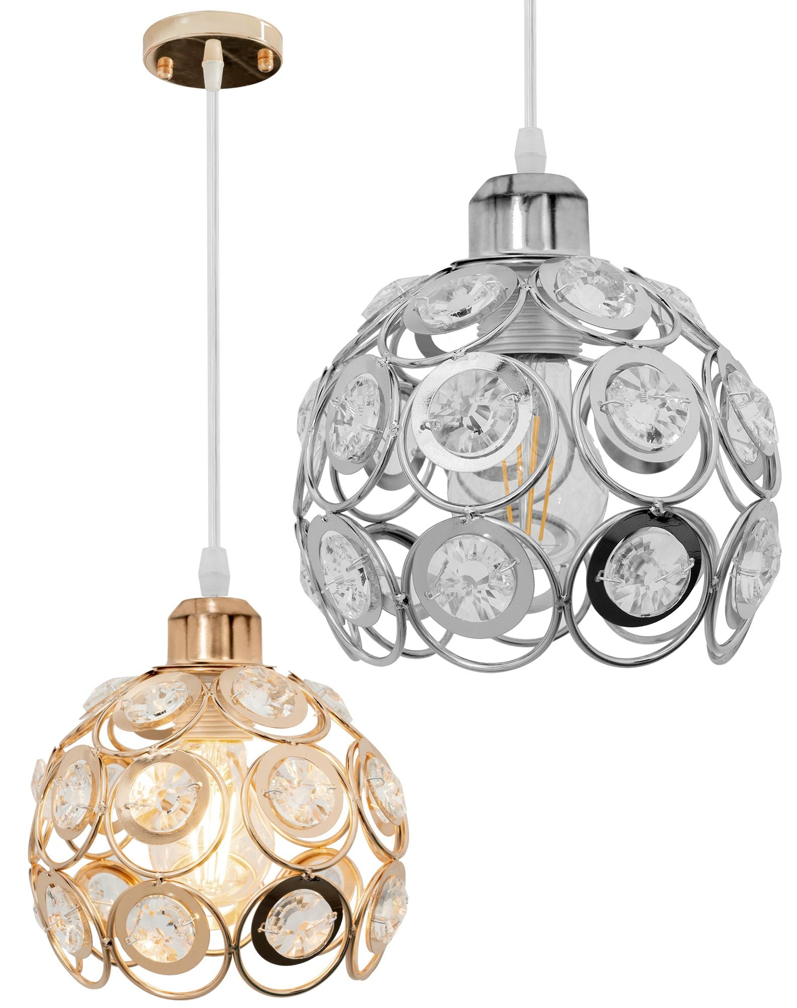 LUSTRA ELEGANTA DE TAVAN APP207 LOFT Argintiu 4