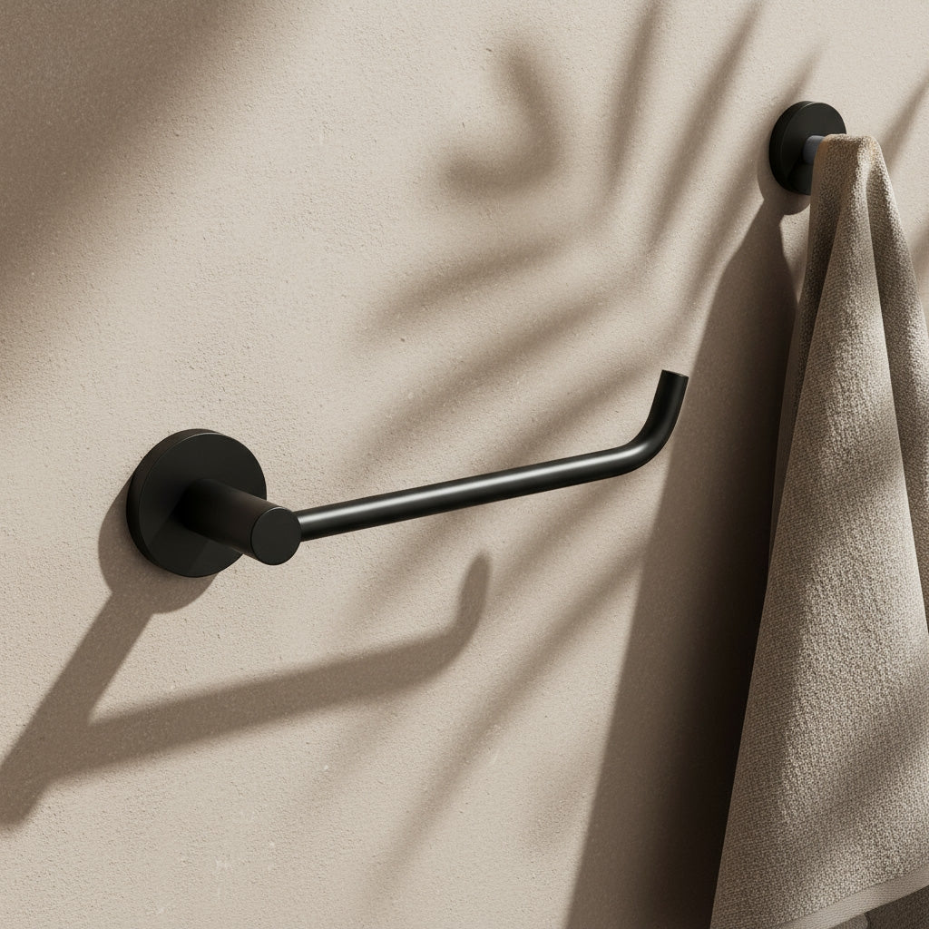 Suport Hârtie Igienică 5609 Leo Black  3