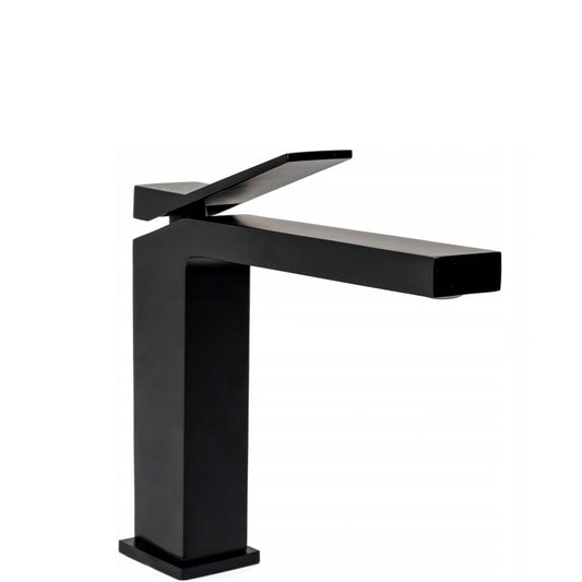 Baterie pentru lavoar Rea Duet Black Low  1