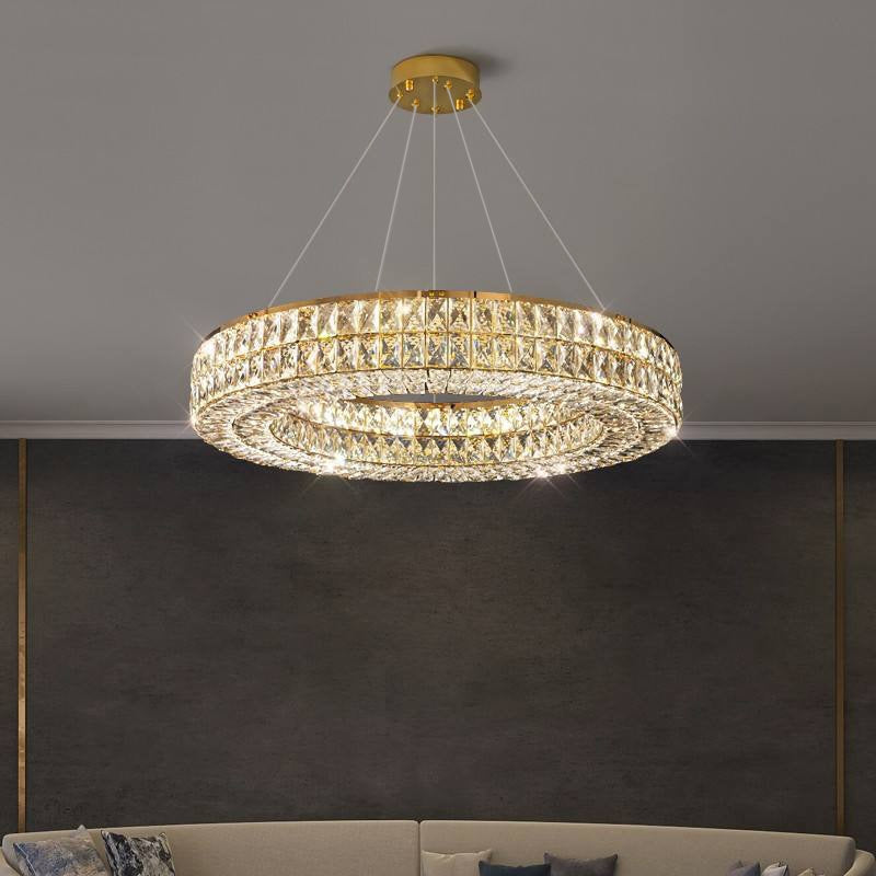 Lampă Suspendată Led App1568-cp Gold 60cm  8