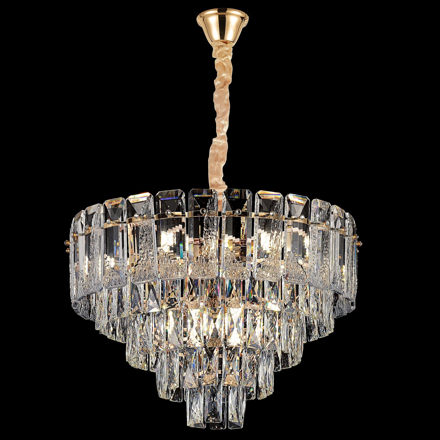 Lampă Suspendată Cristal G056-cp 50cm Gold  6