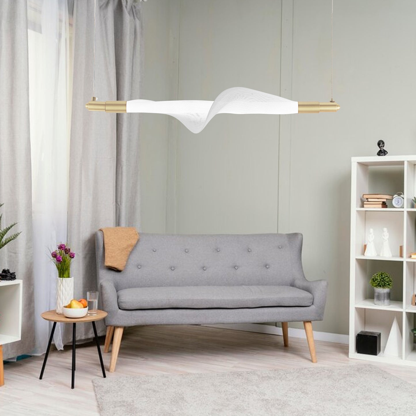 Lampa Led G011-cp White/gold  6