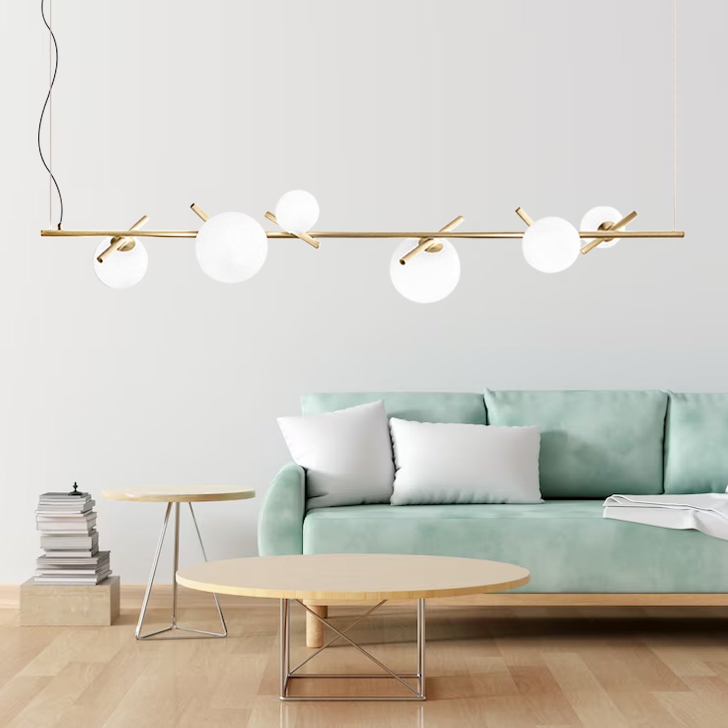 Lampă Suspendată APP1664-6CP Gold  4