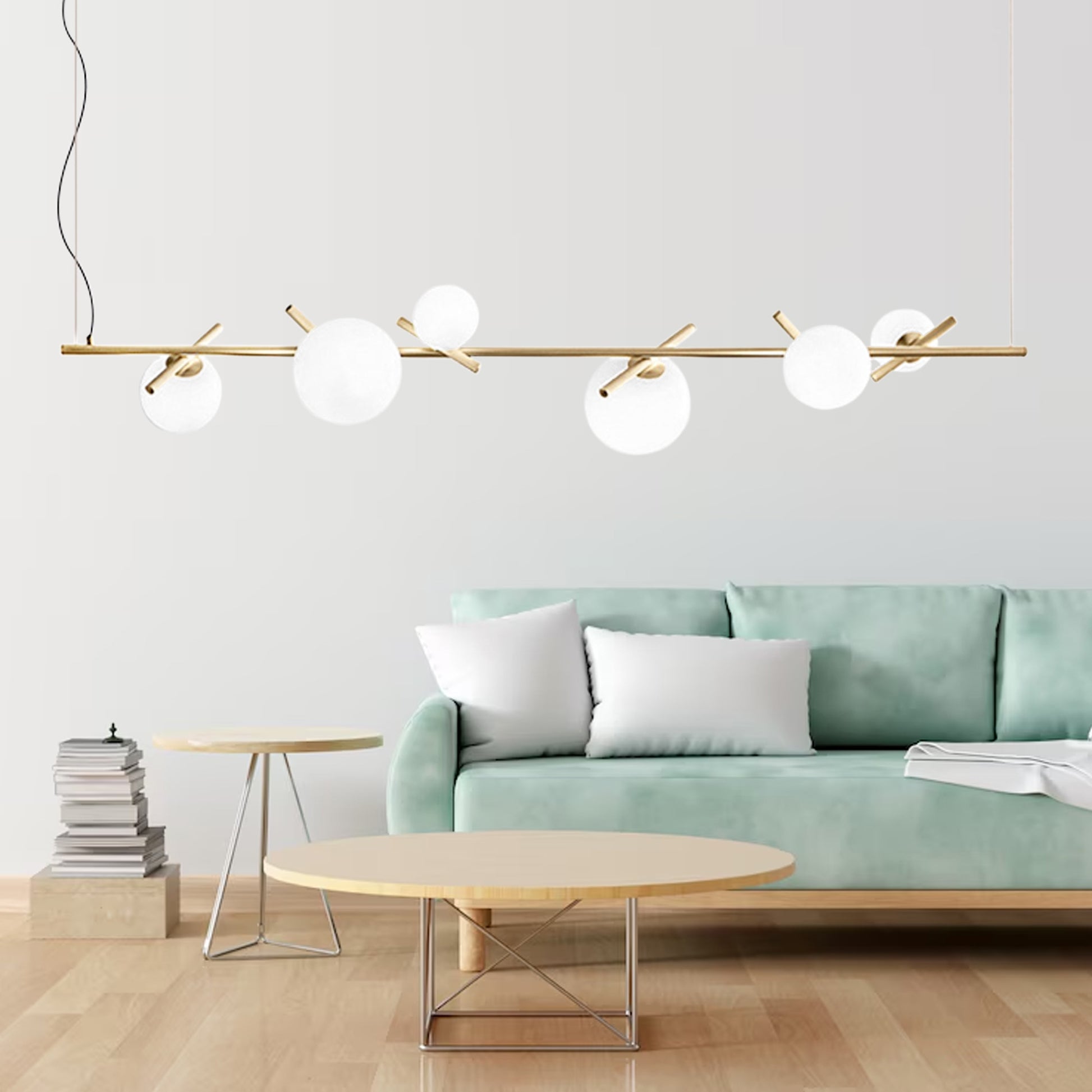 Lampă Suspendată APP1664-6CP Gold  4