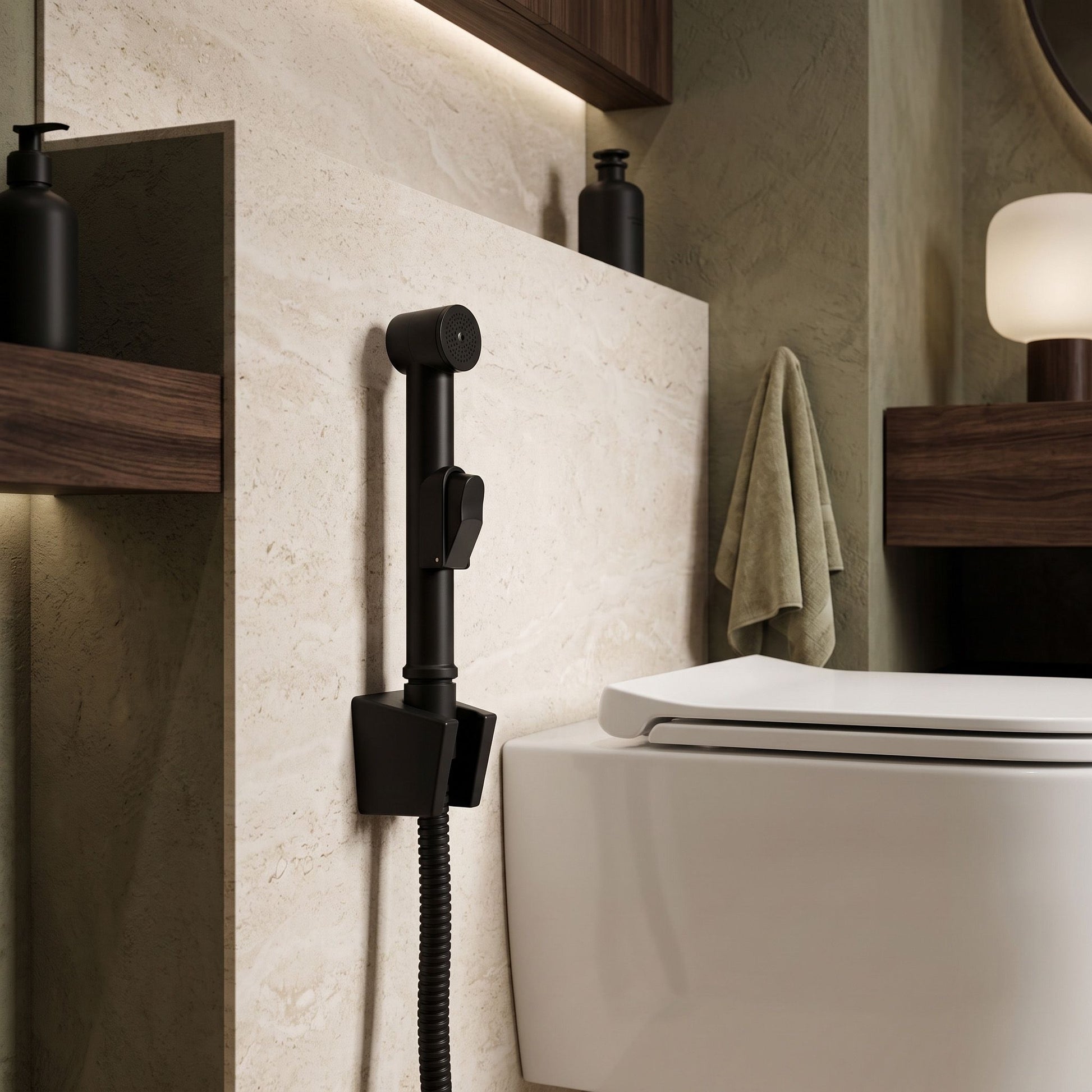 Baterie Lavoar Cu Bidetta Rea Lungo Black 4