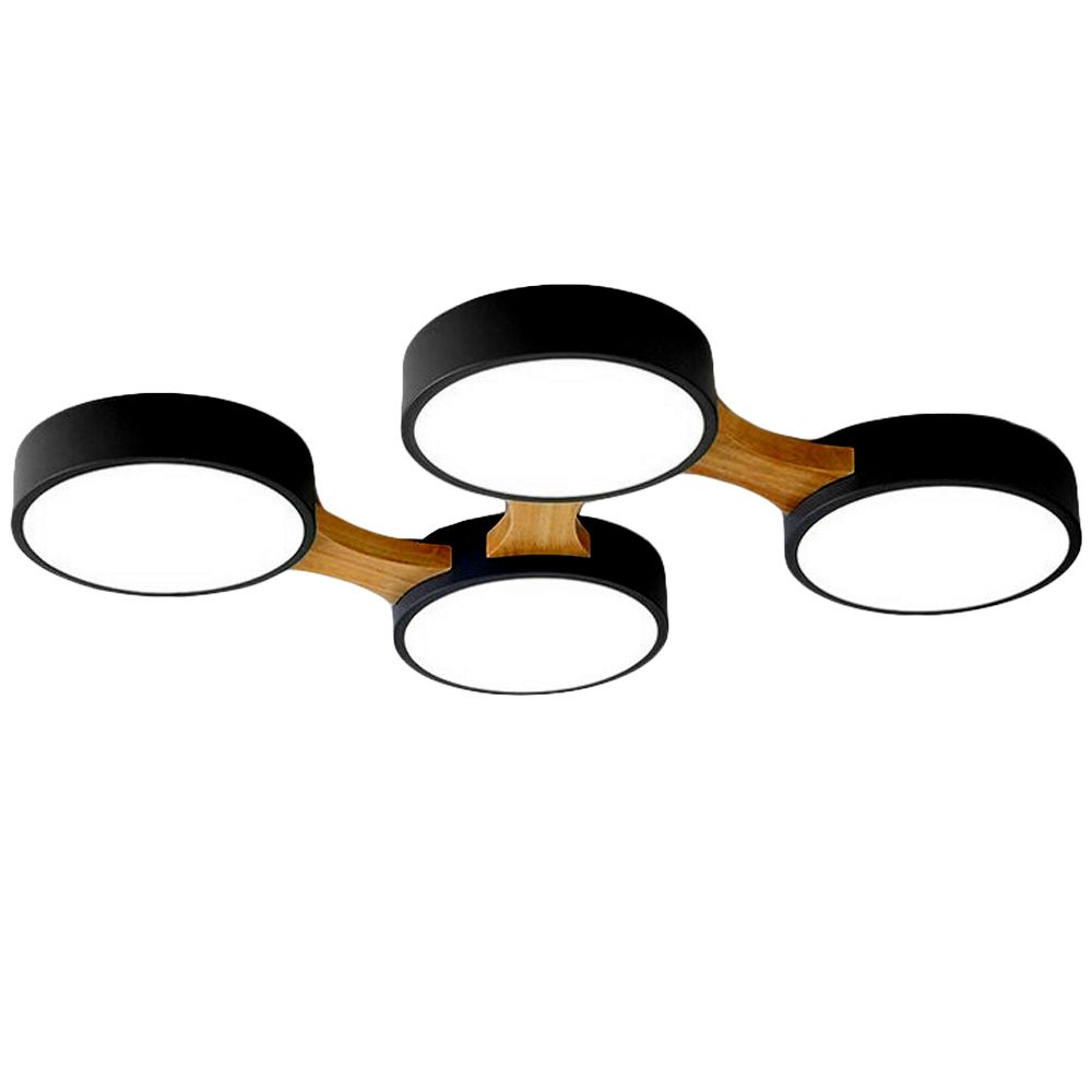 PLAFON NEGRU APP527-4C 2