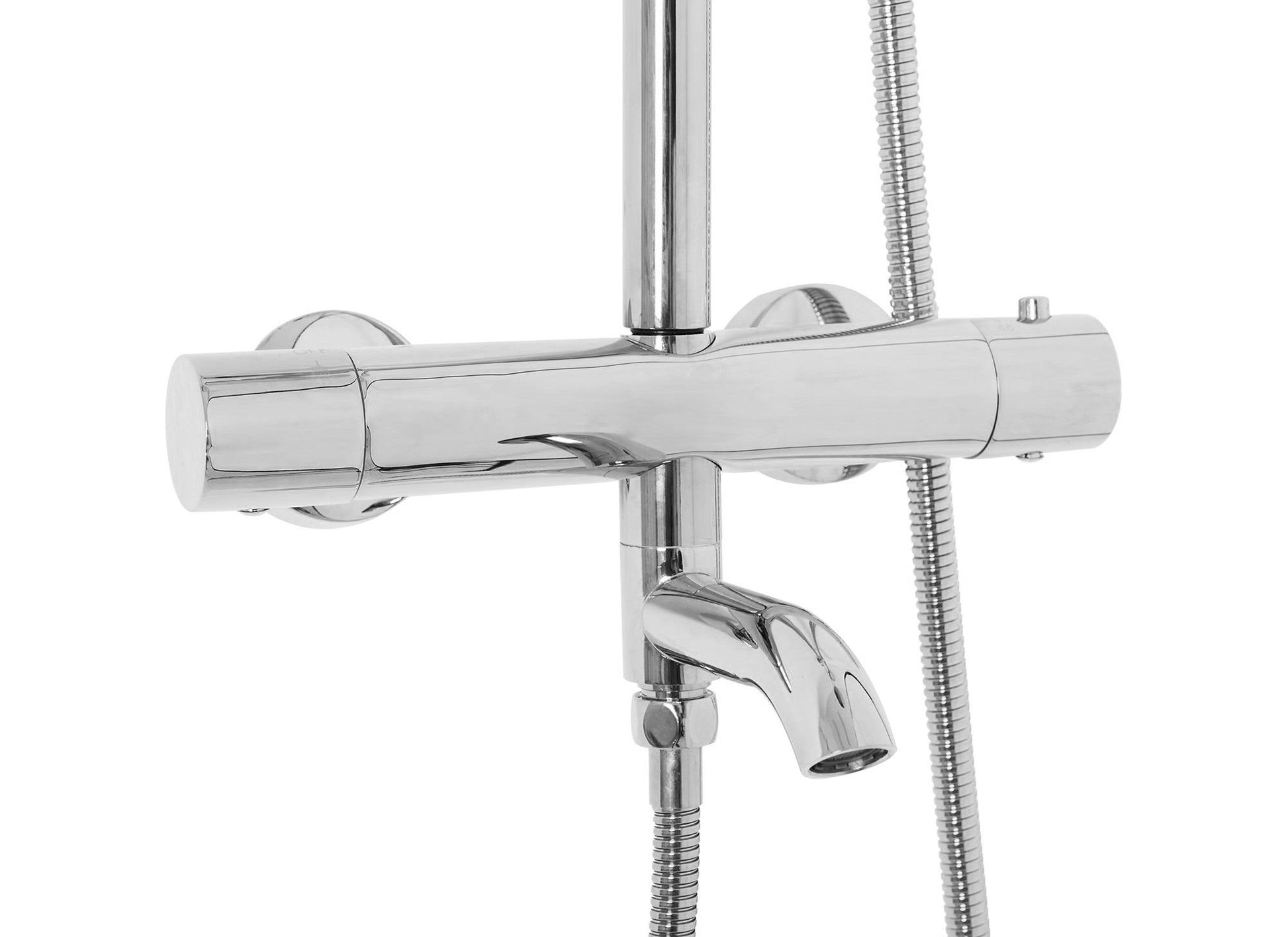 Coloana de dus cu termostat Lungo Crom  8