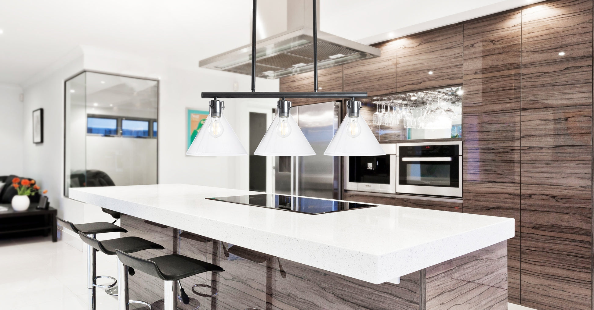 Lustra De Tavan Din Sticlă APP318-3CP  3