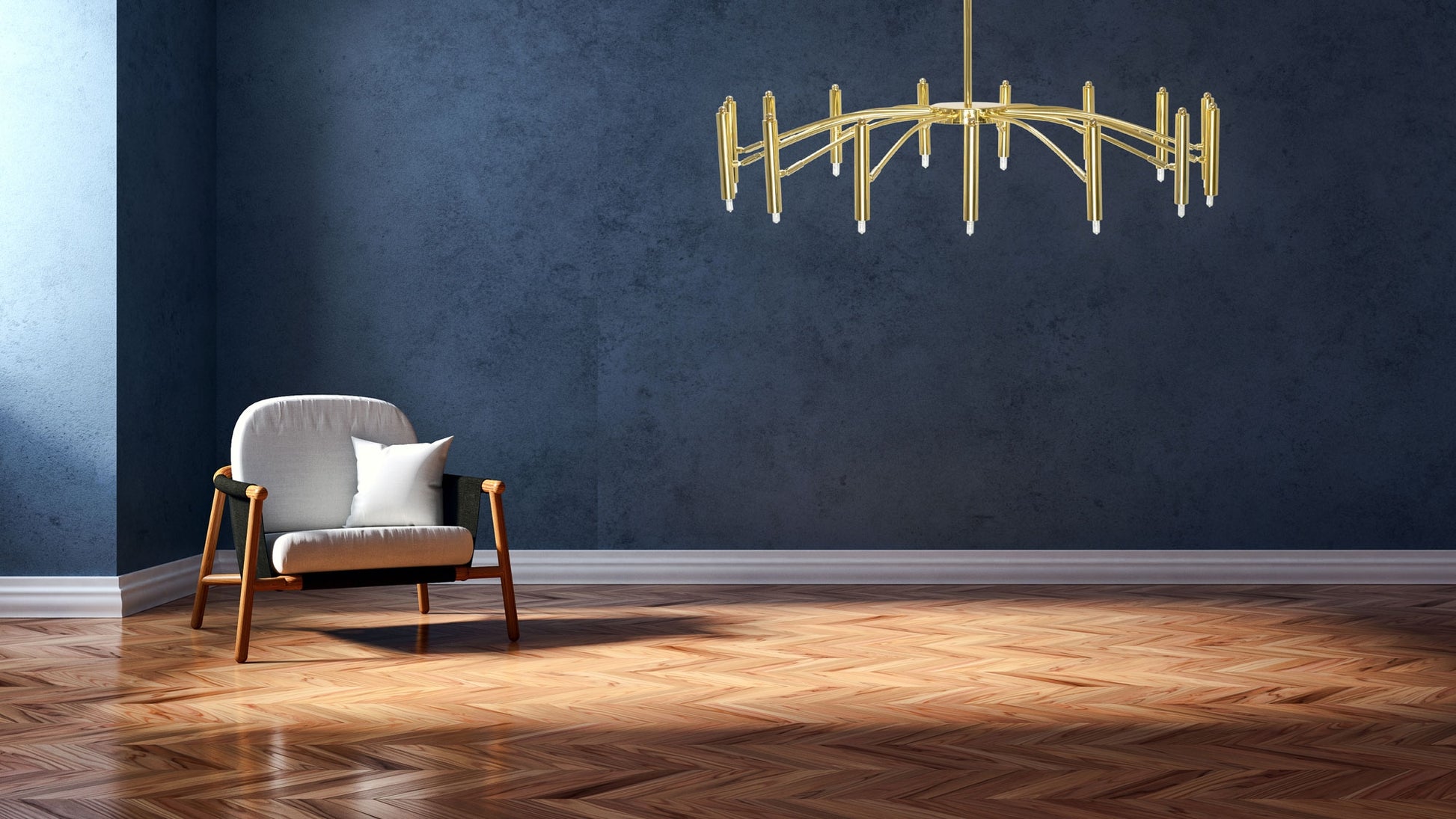 Lampa APP1197-15CP Gold  6
