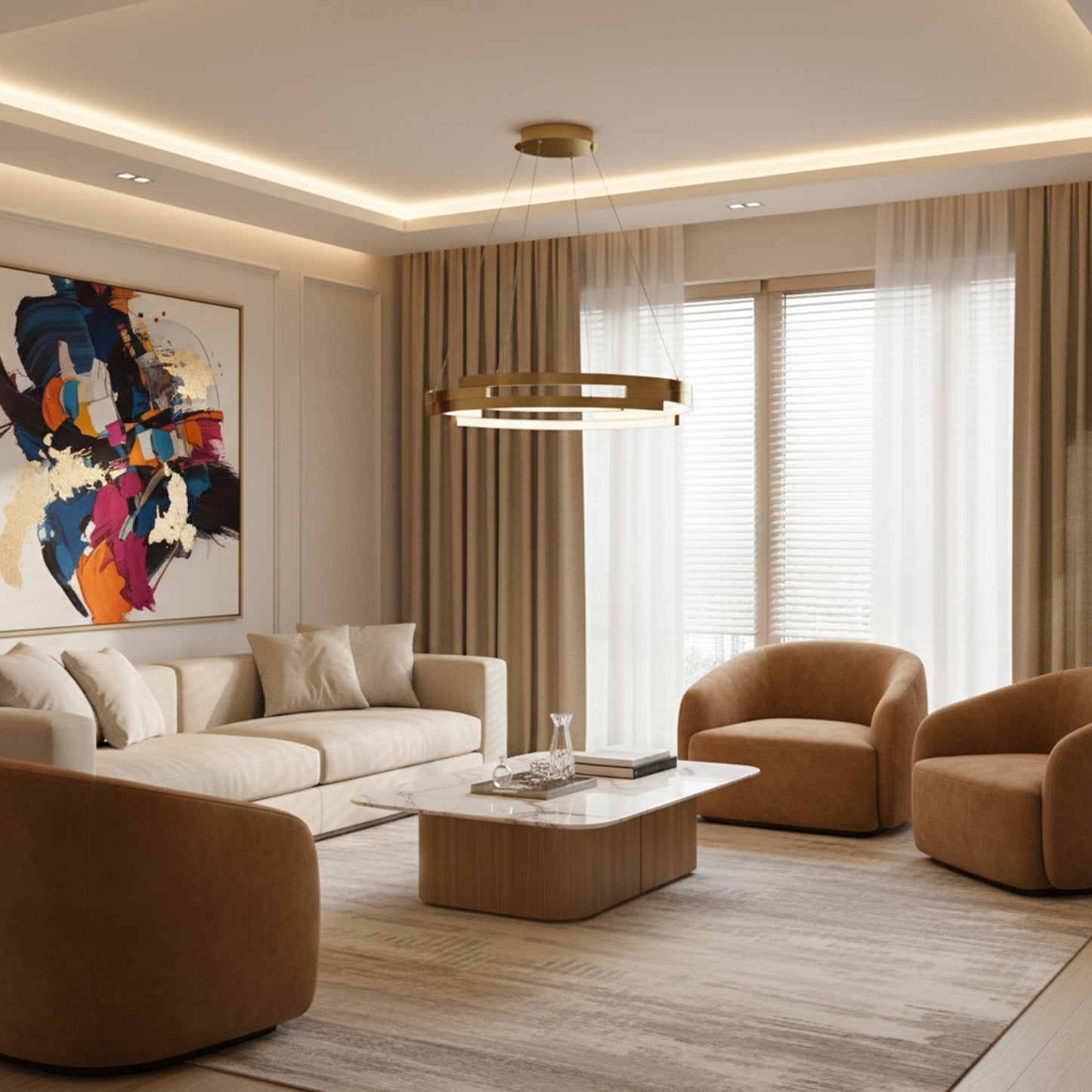 Lampă Suspendată G127-cp 50cm Gold  2