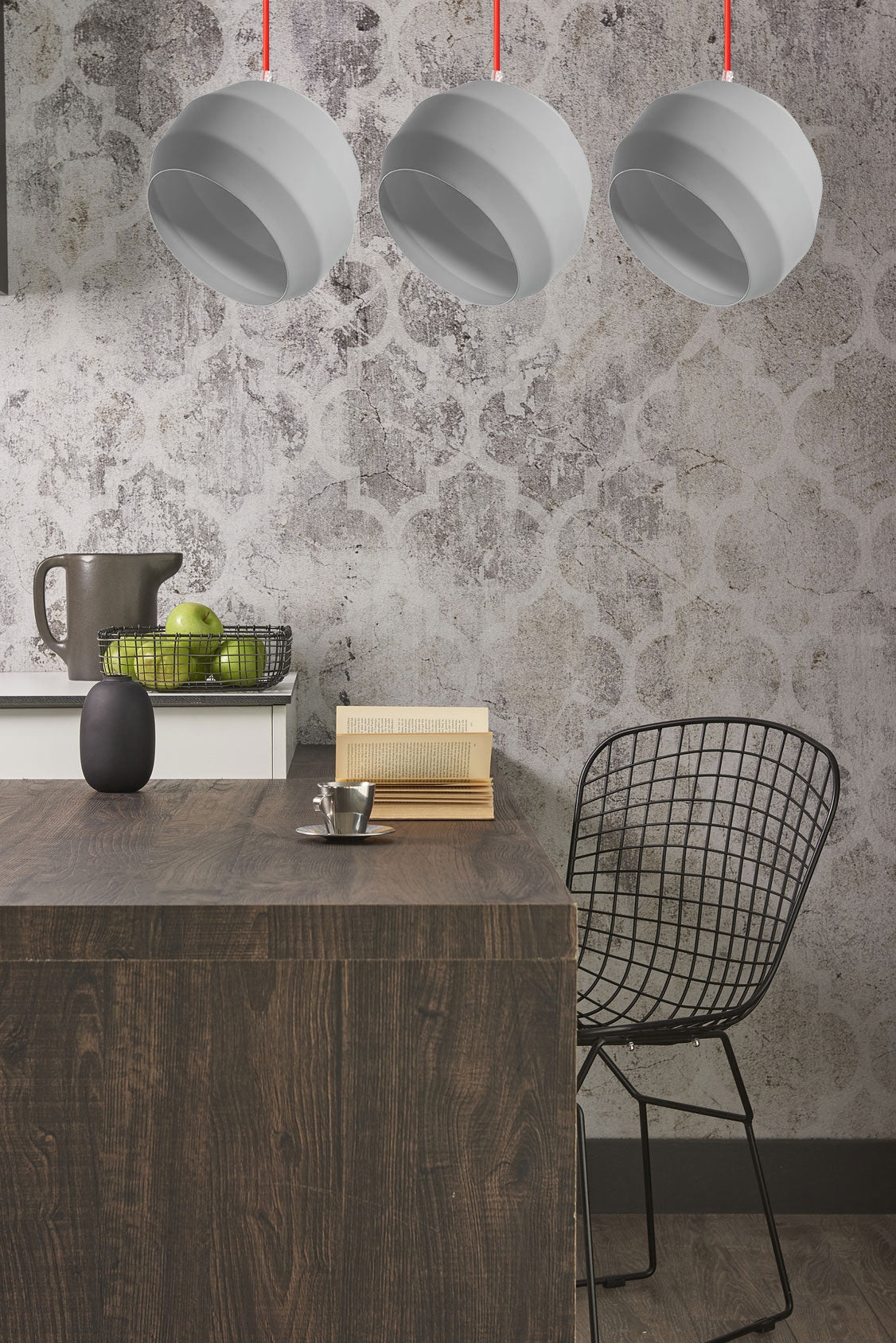 Lampă De Plafon Triplă Suspendată APP384-3CPR  3