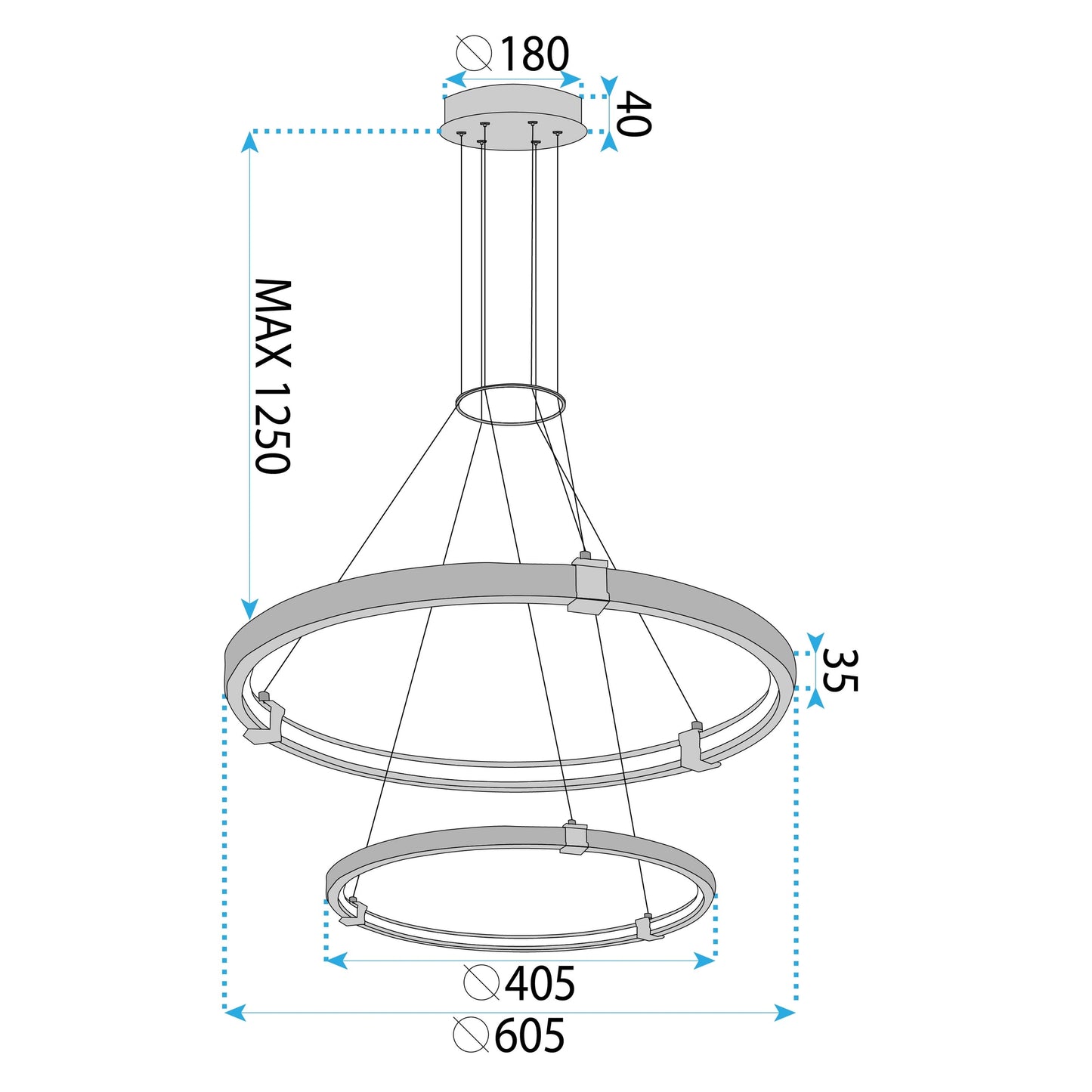 Lampa Led Lhj037-cp2 Gold  4
