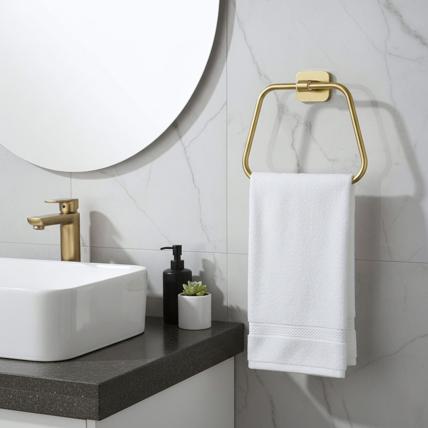 Cuier De Baie 5910 Nico Brush Gold  4