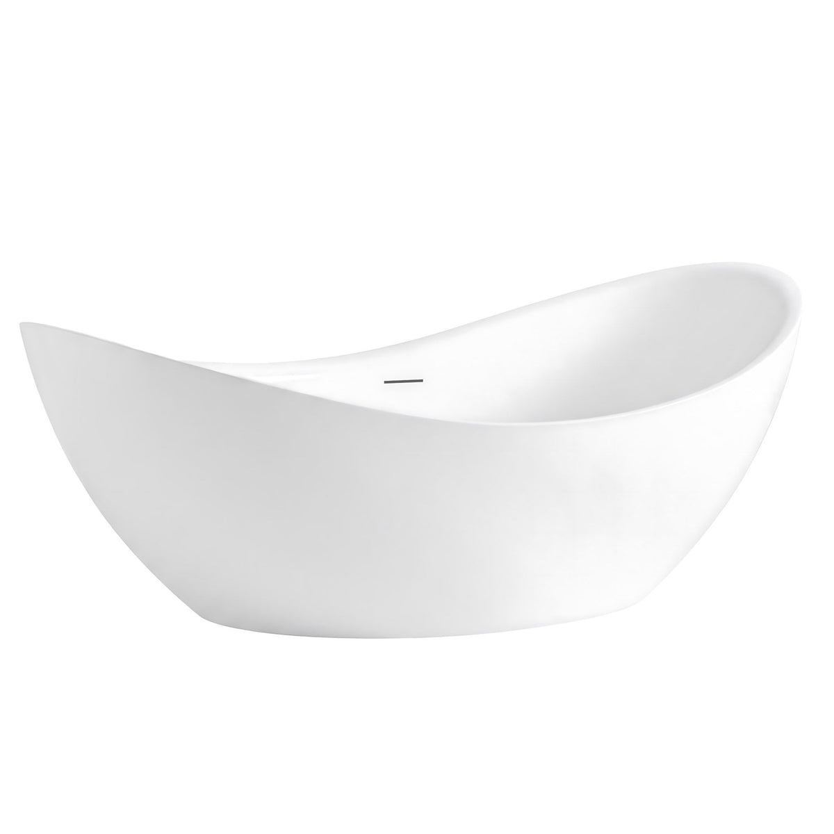 Cadă Freestanding Rea Maris 180 Capac Dop Alb 8