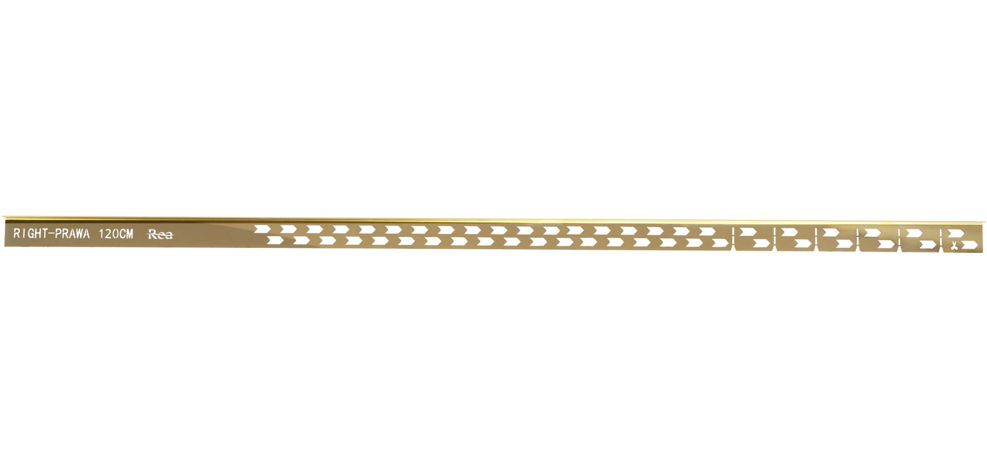 Profil de panta cadita de dus 120cm Gold dreapta 4