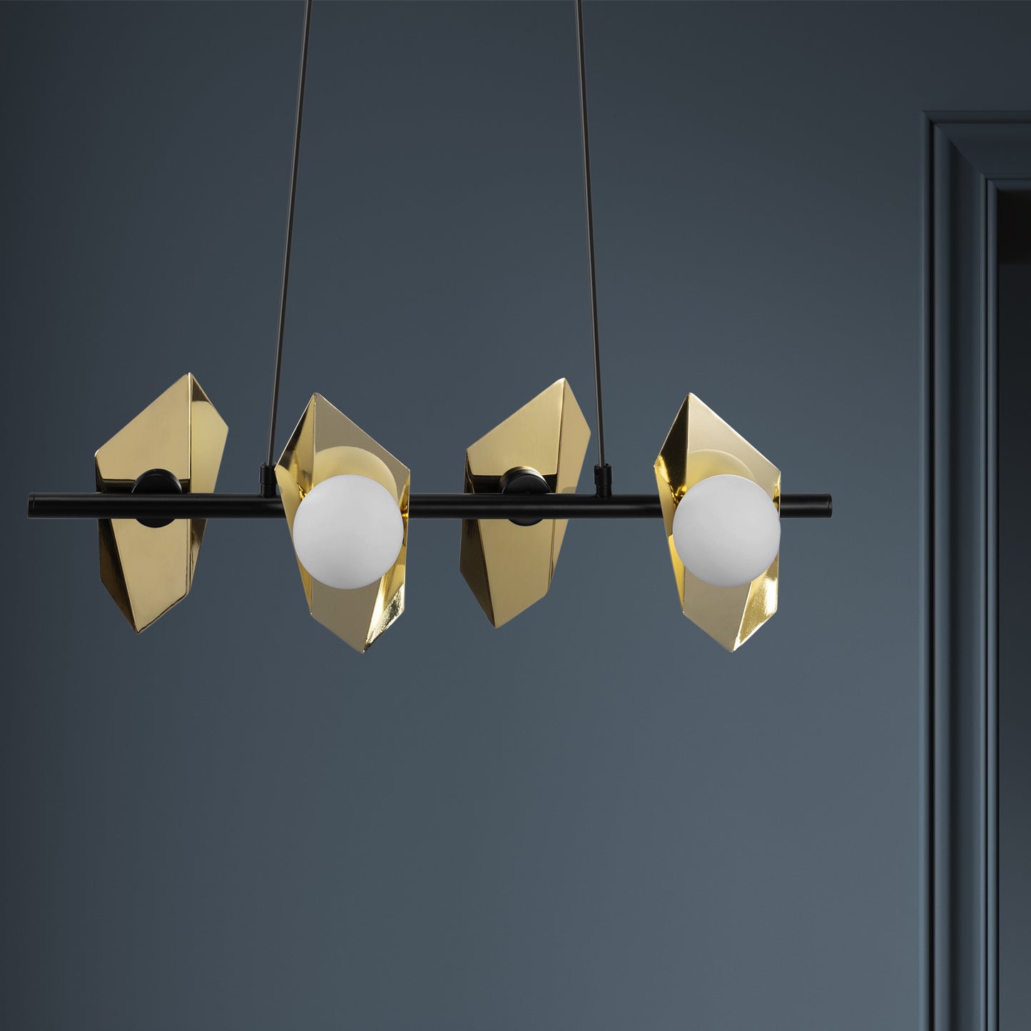 Lampă De Tavan App1412-cp Black Gold  8