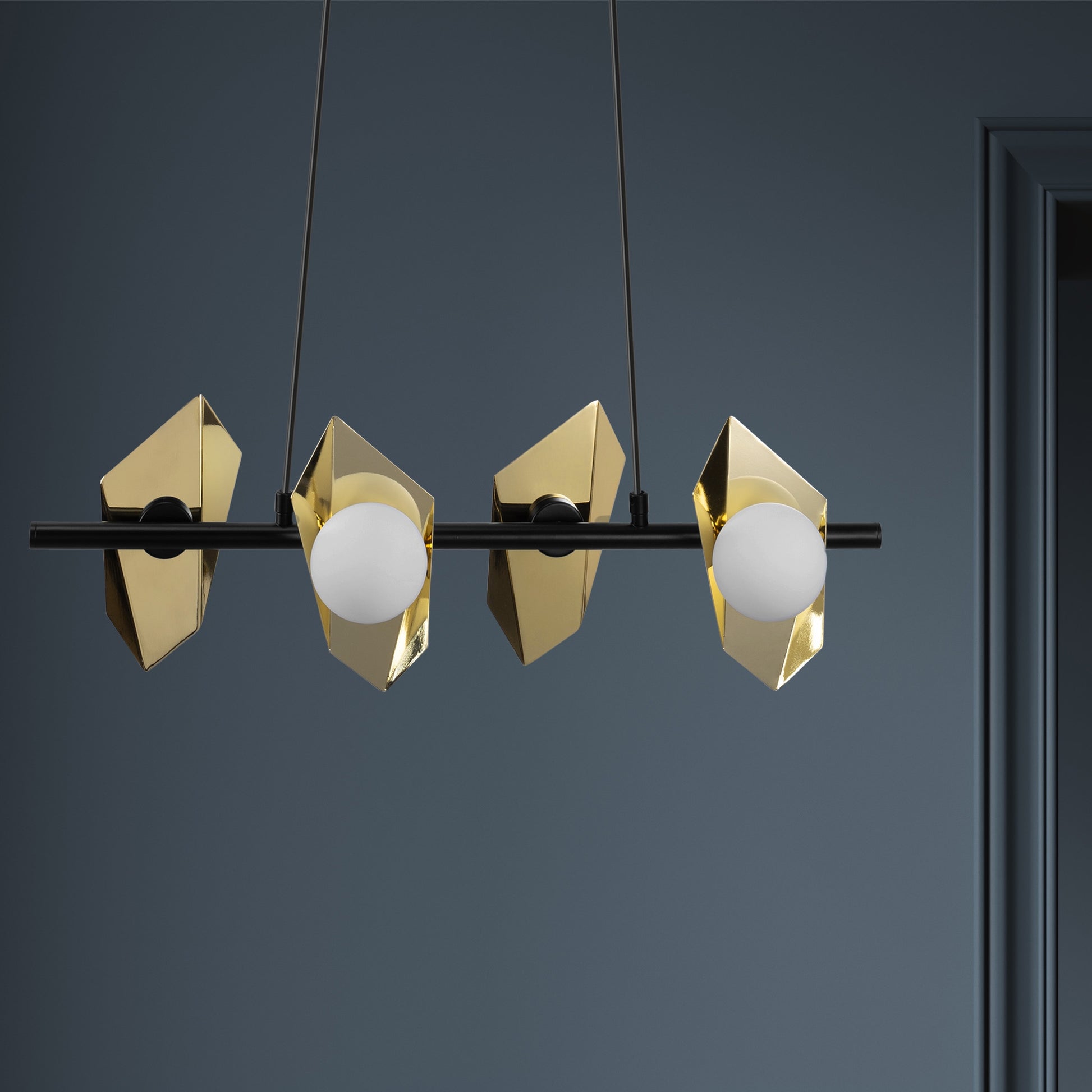 Lampă De Tavan App1412-cp Black Gold  8