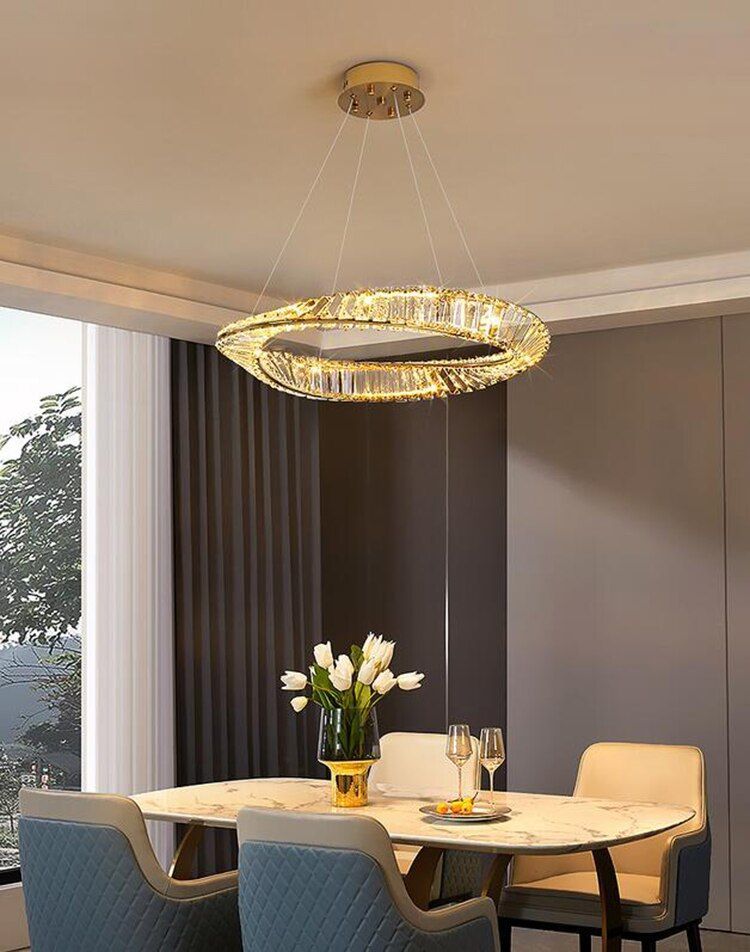 Lustra Tavan LED Cristal APP1202-CP 3