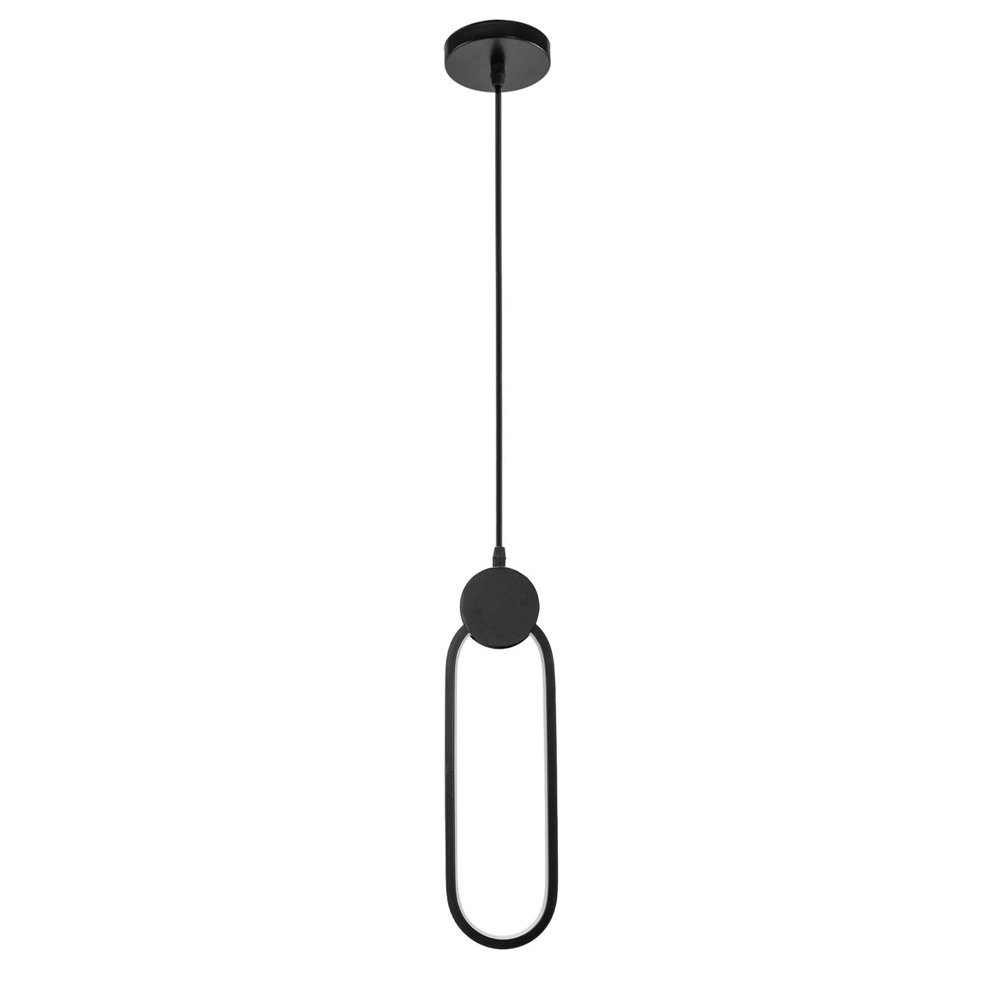 Lampă suspendată de tavan LED APP851-CP BLACK  2