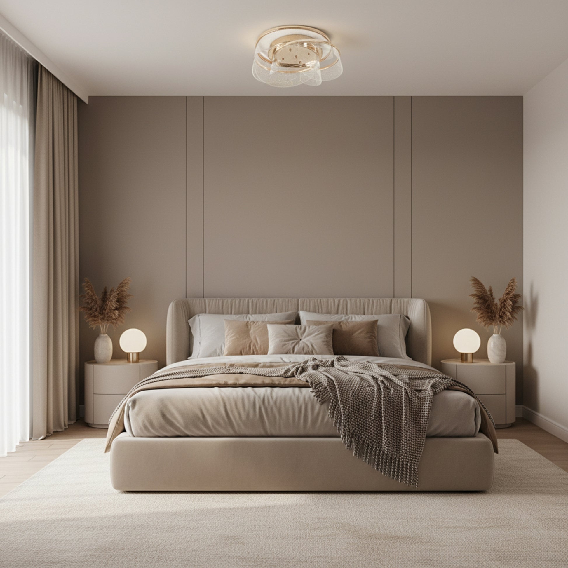 Lampă De Tavan G139-c Gold Led  2