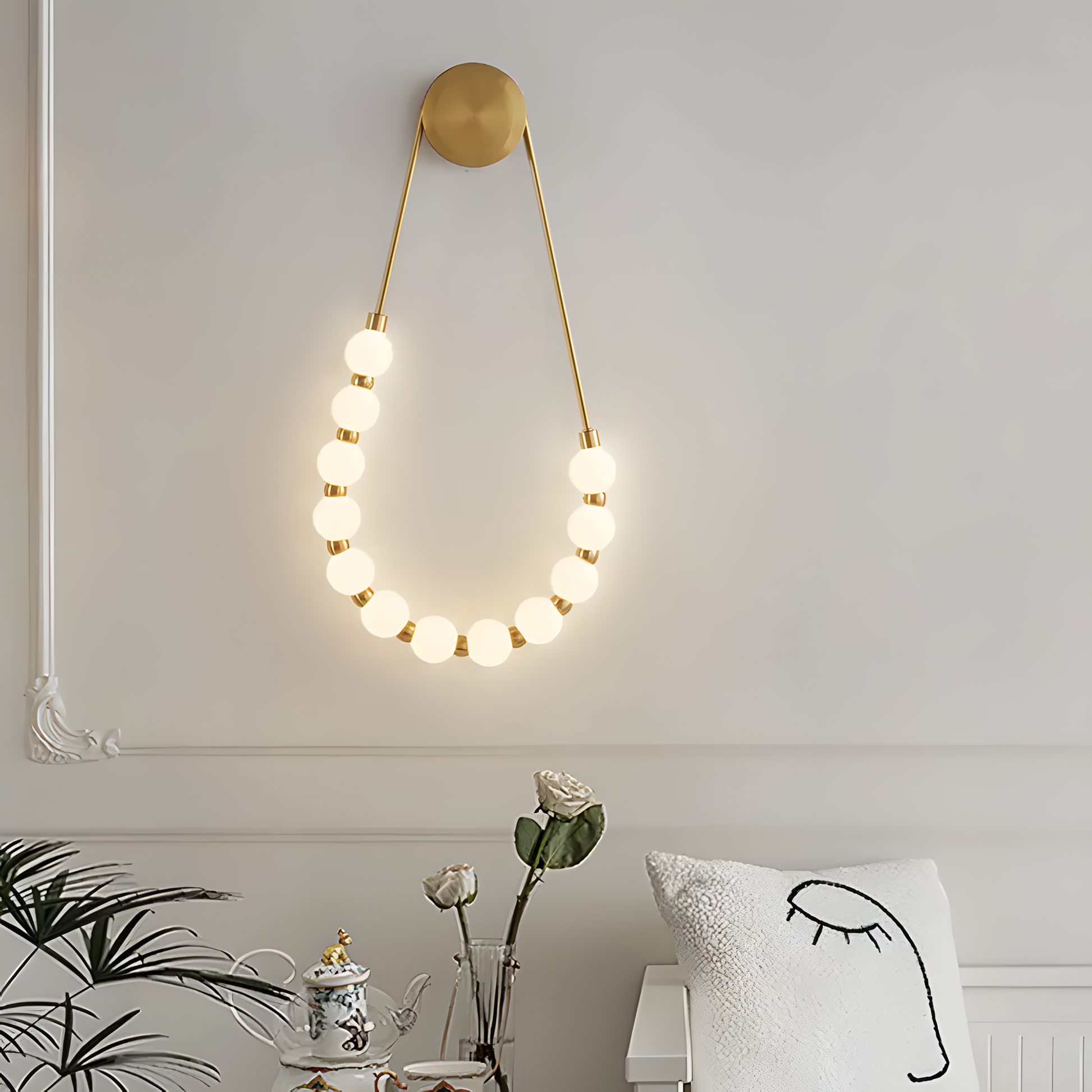 Lampa De Perete G027-cp Gold  9