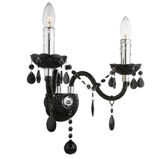 Lampa De Perete Ebt018-2w Black  1