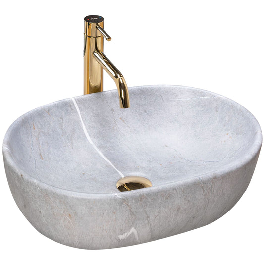 Lavoar pentru blat Rea Lara Gri Grey 1